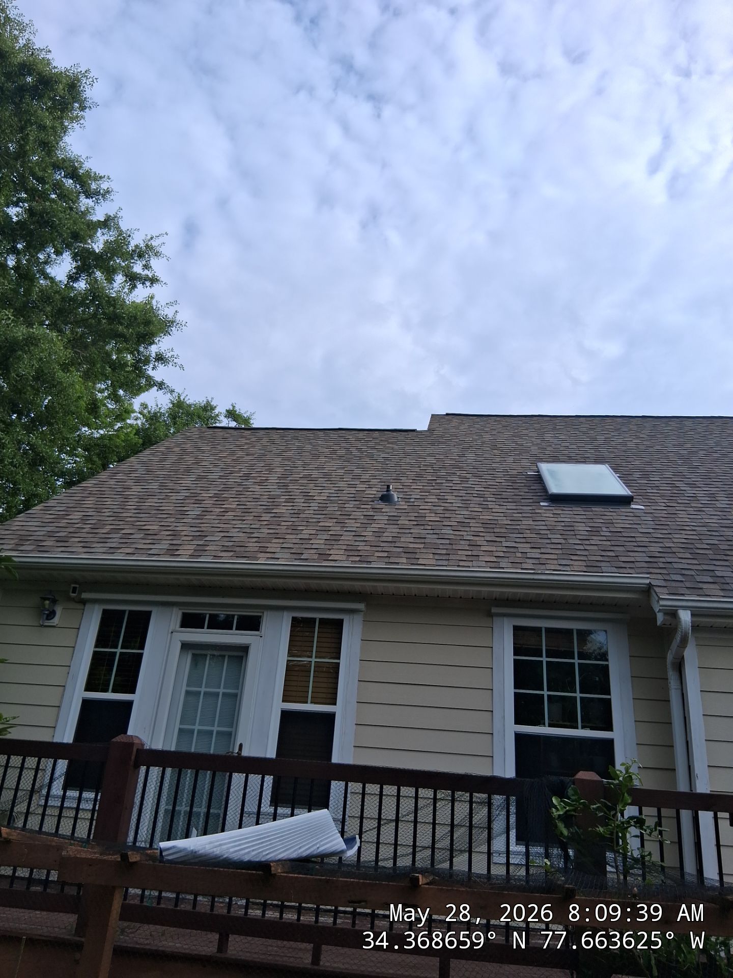 Fortified Roof Replacement and Skylight Replacement in Hampstead, NC by RGR Construction and Roofing, LLC