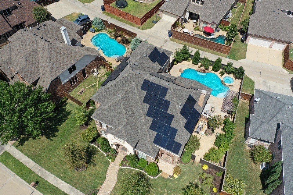 Frisco, TX - Reroof + Solar Detach & Reset by DT Roofing - Seth Wells