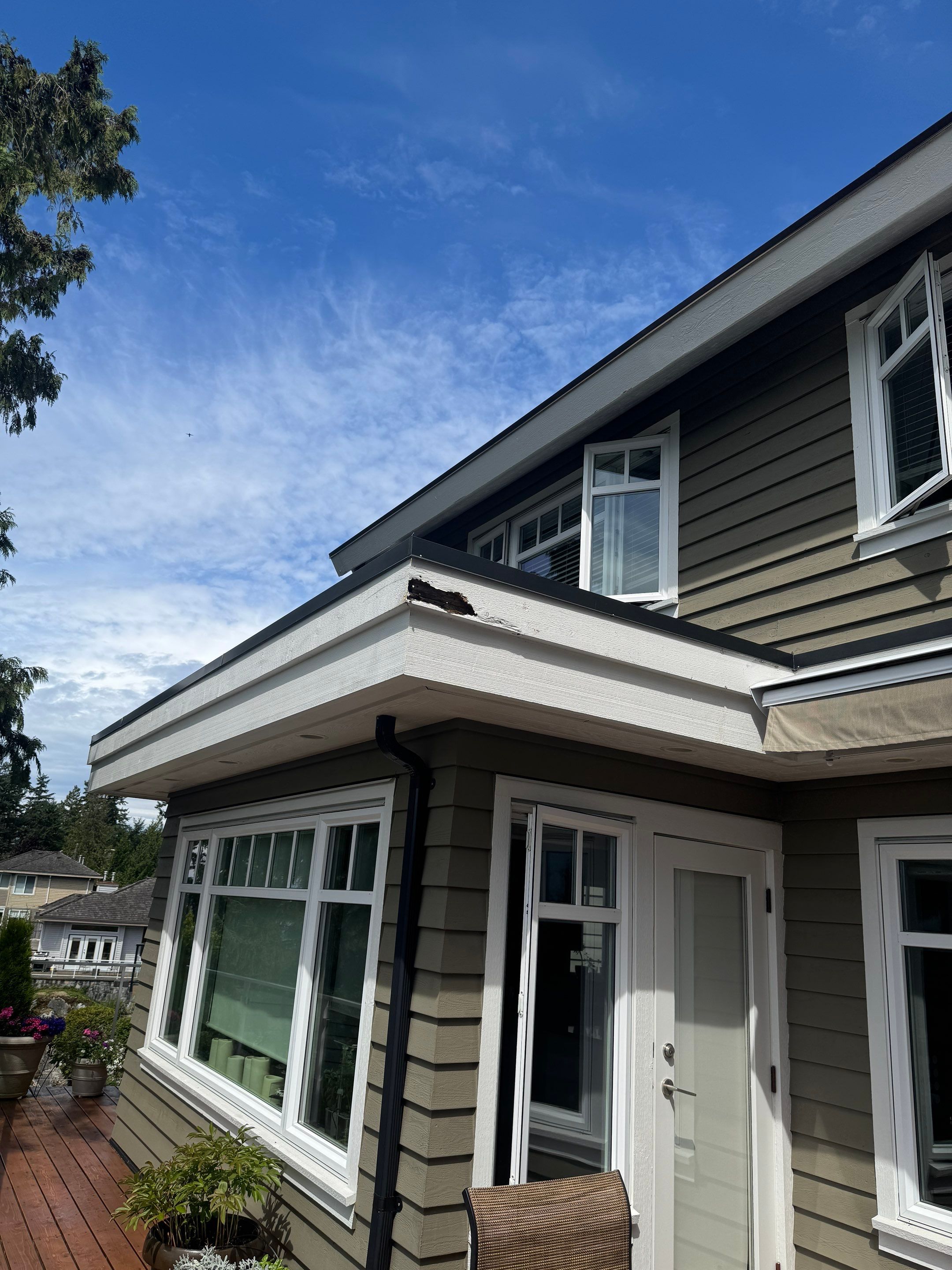 Repair Rotten Fascia Board - Repair damage Drywall  by YVR Construction Group