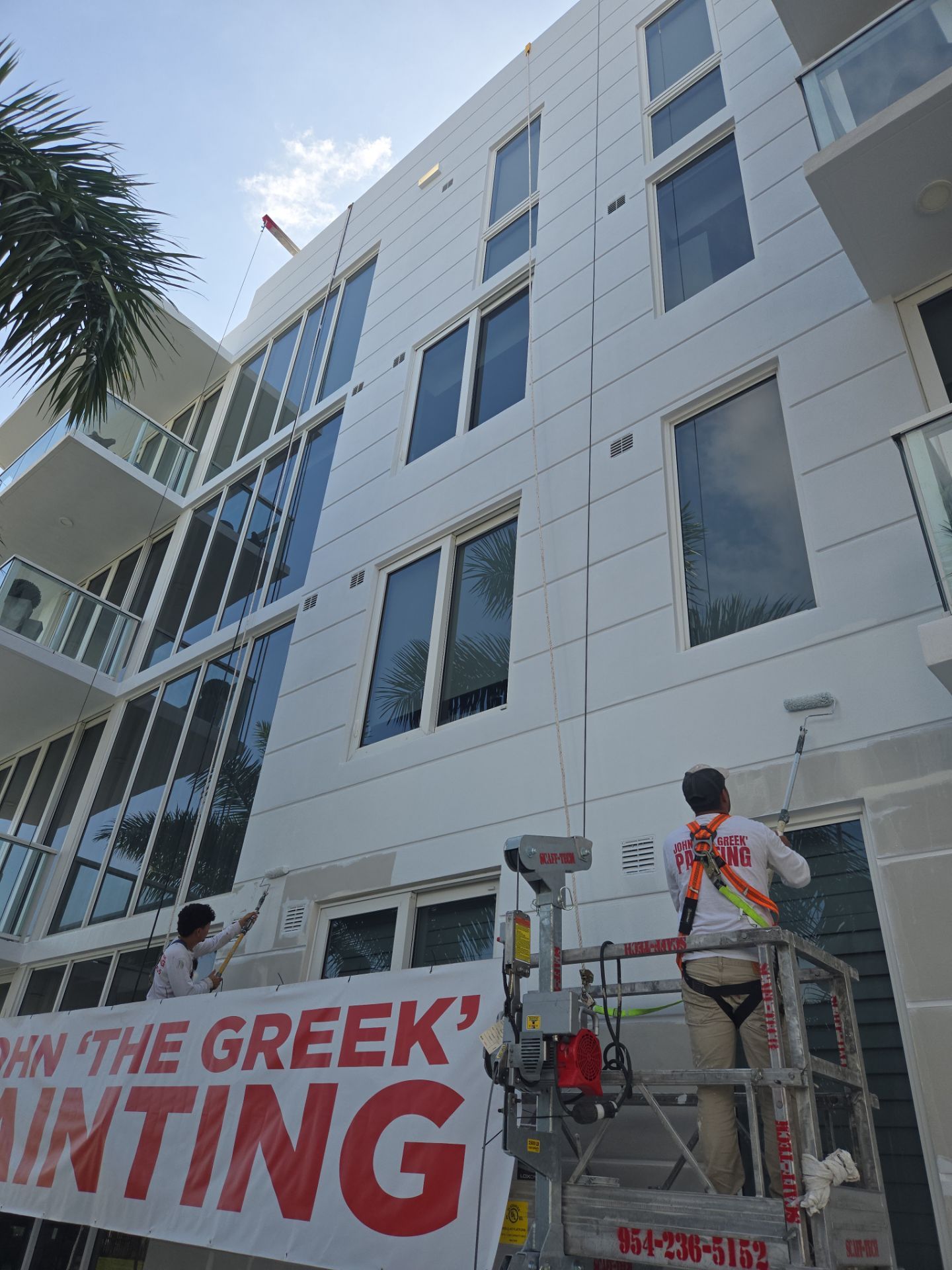 Commercial Exterior Painting by John “The Greek” Painting