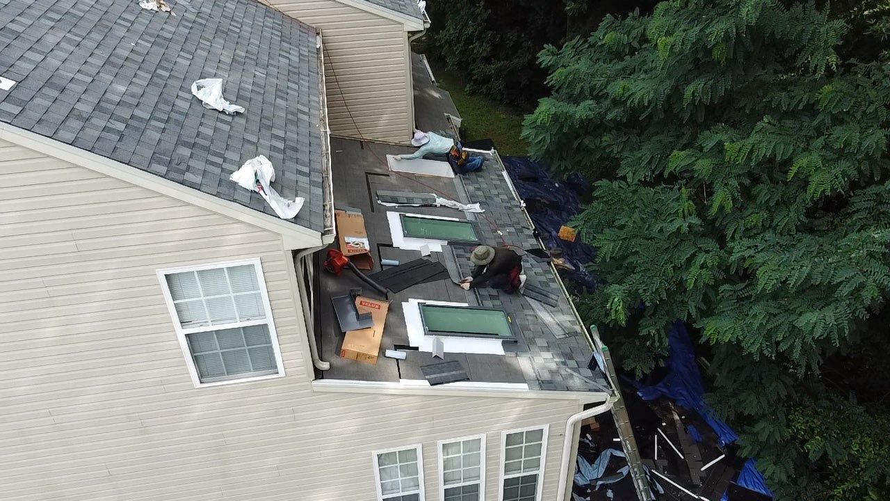Residential Roofing Installation using GAF Timberline HDZ by Matter Roofing & Construction