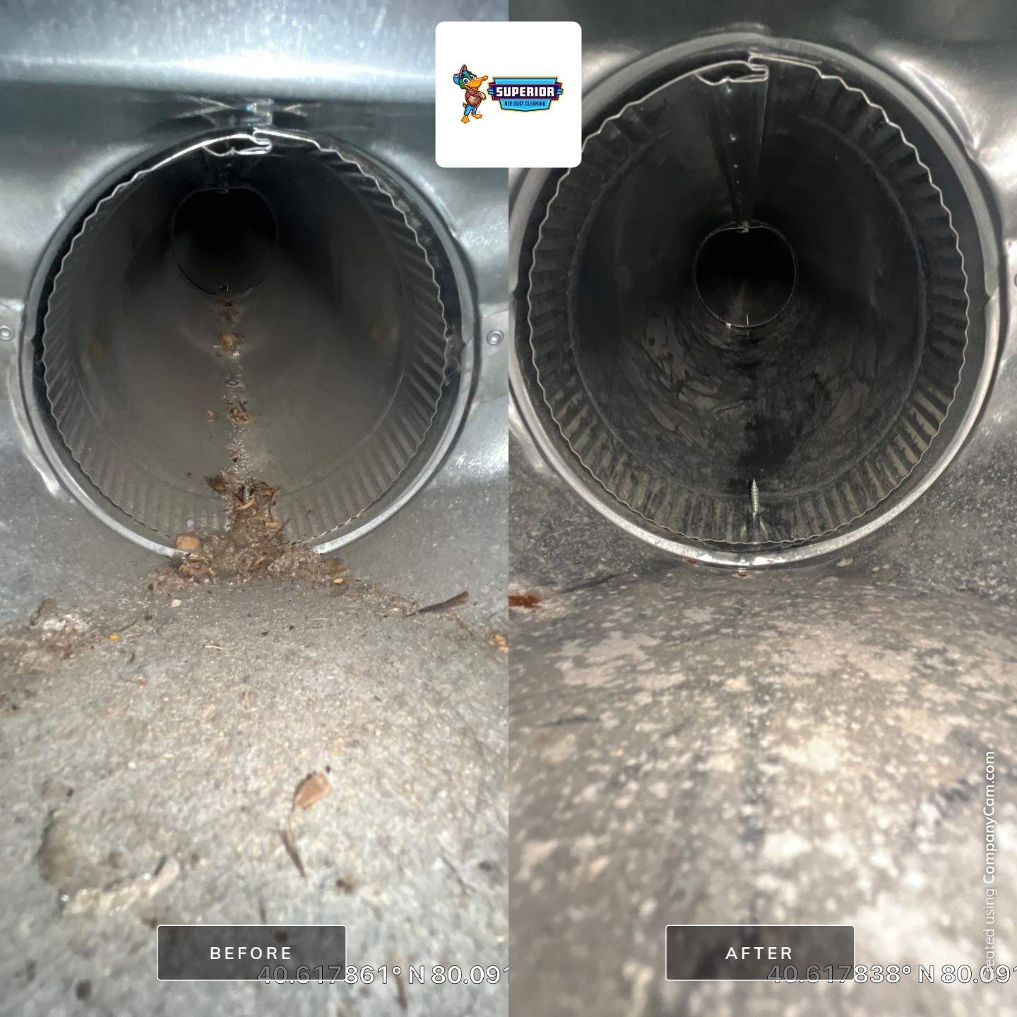 Air Duct Cleaning With a Vacuum Truck in Wexford, PA by Superior Air Duct Cleaning