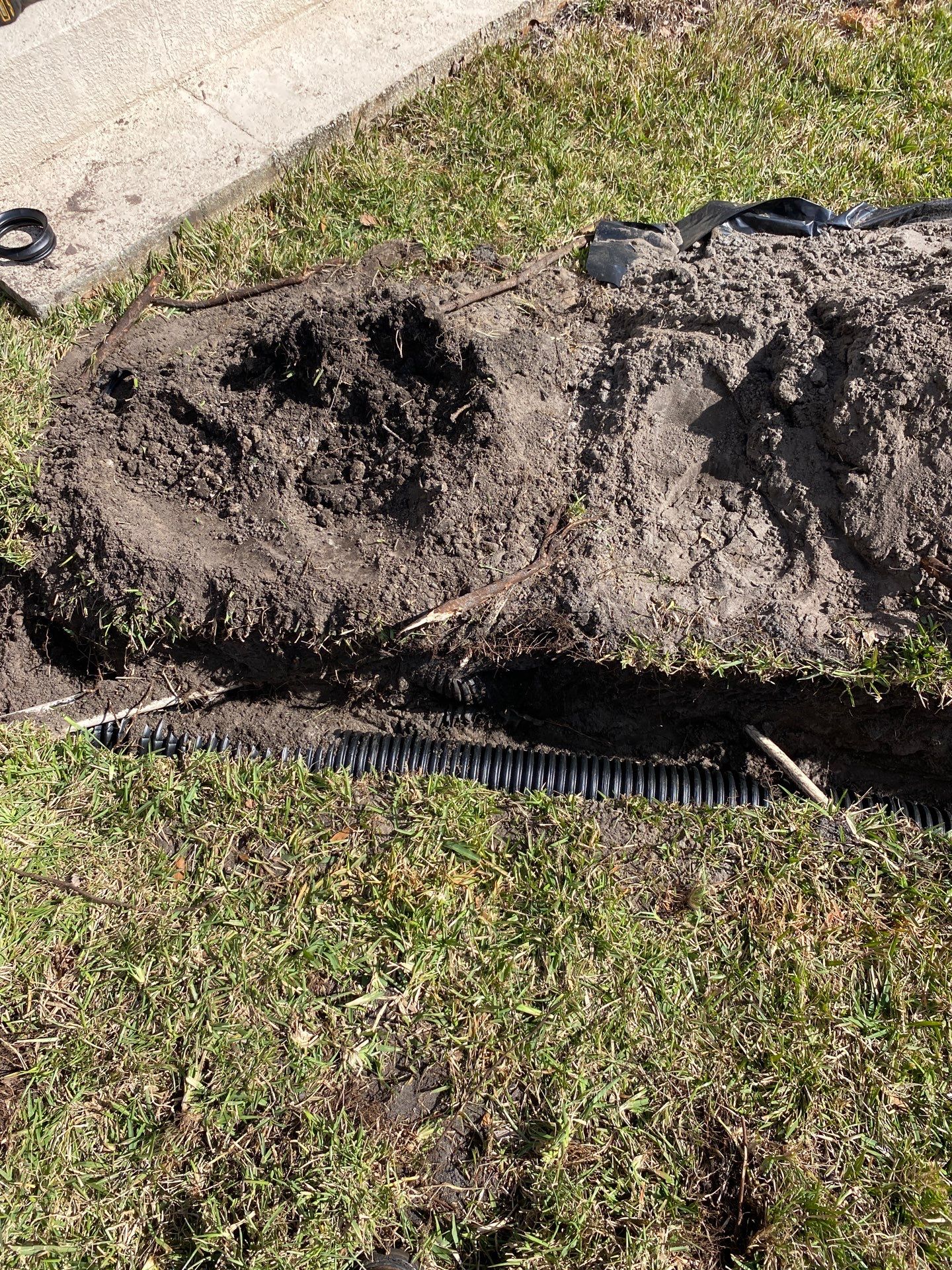 Deerwood Resident | Tree Removal & Trench by ProGreen Services