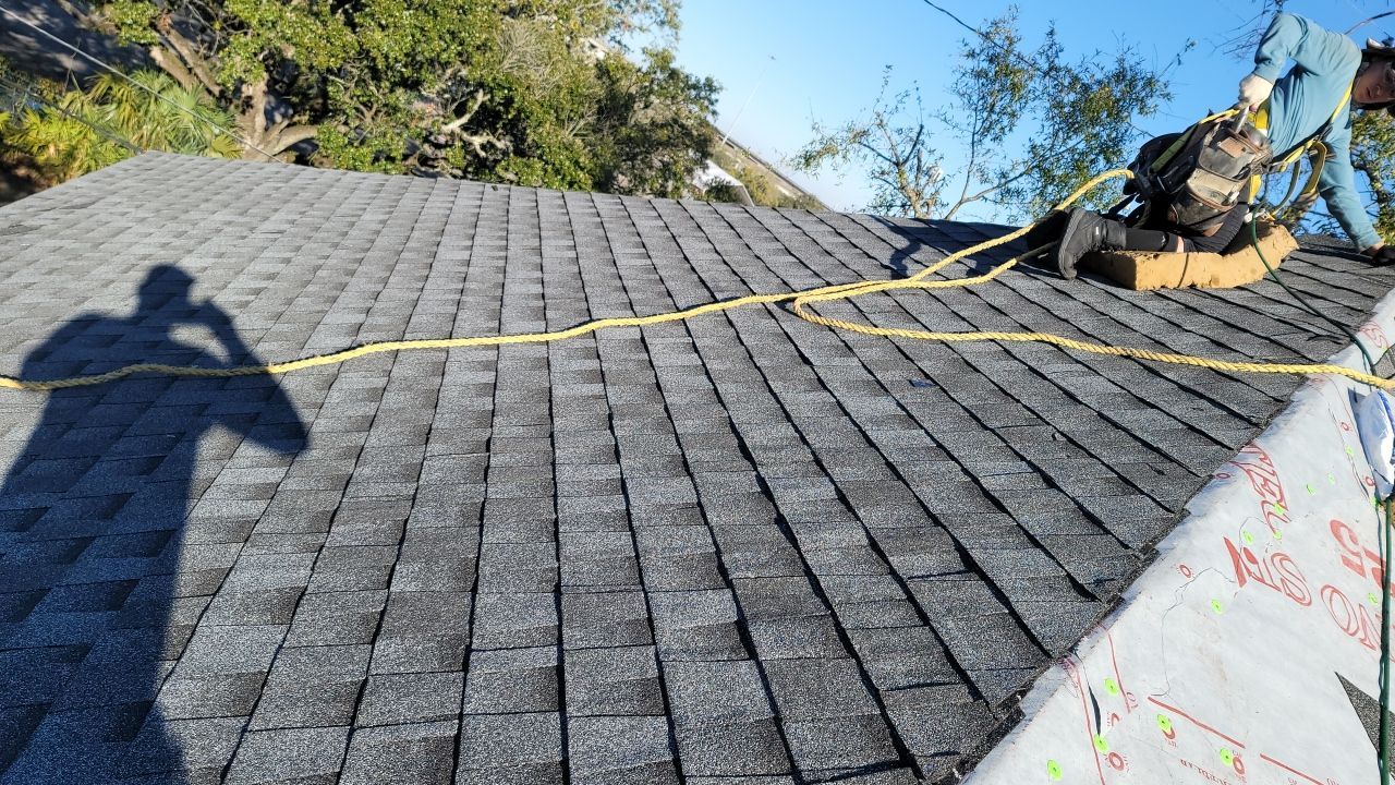 Residential Roofing Installation using Roof Replacement by American Roofing & Construction LLC