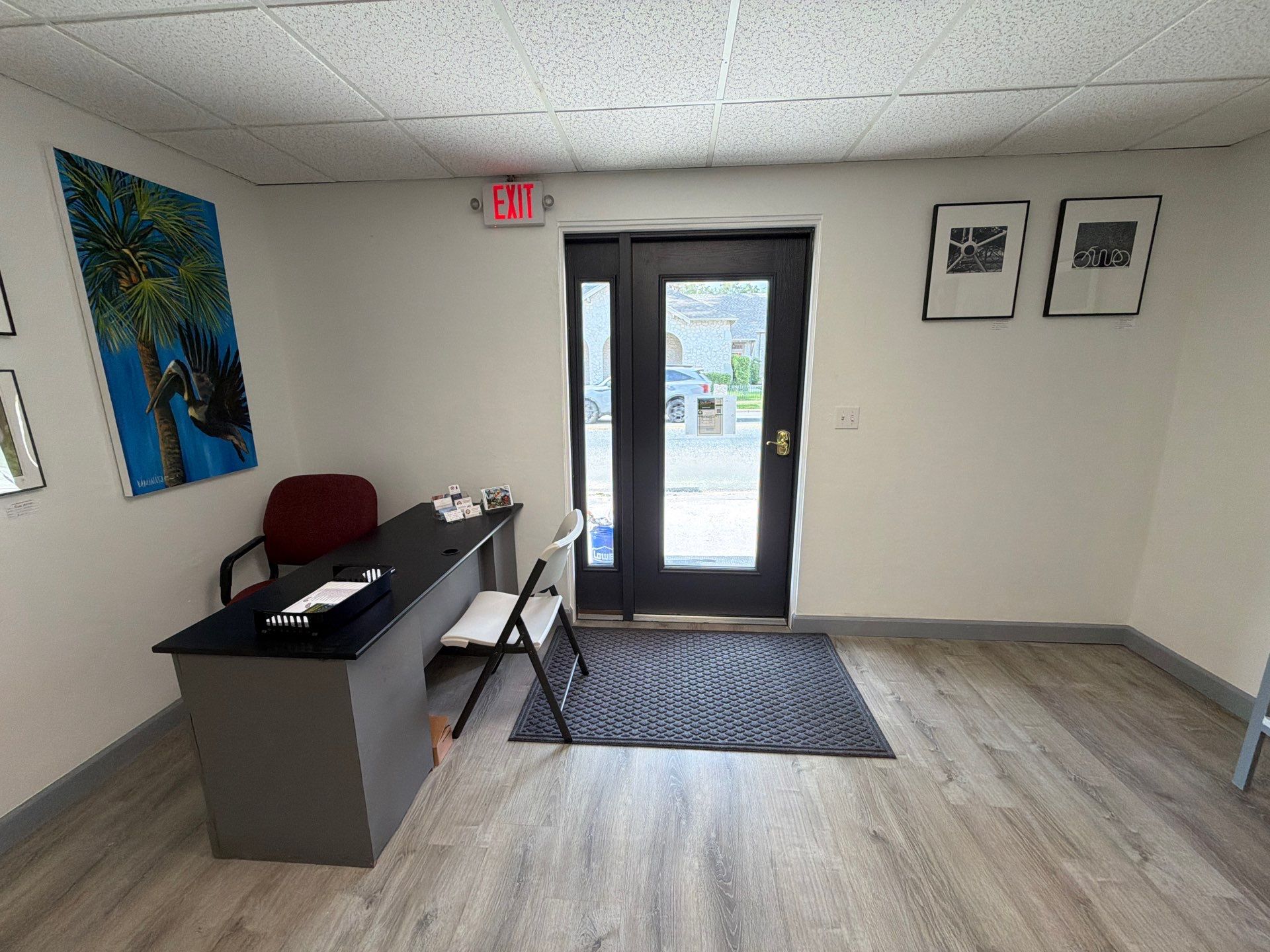 Commercial Entry Door Upgrade with ProVia Sidelight in Newberry by Windows & Doors Store