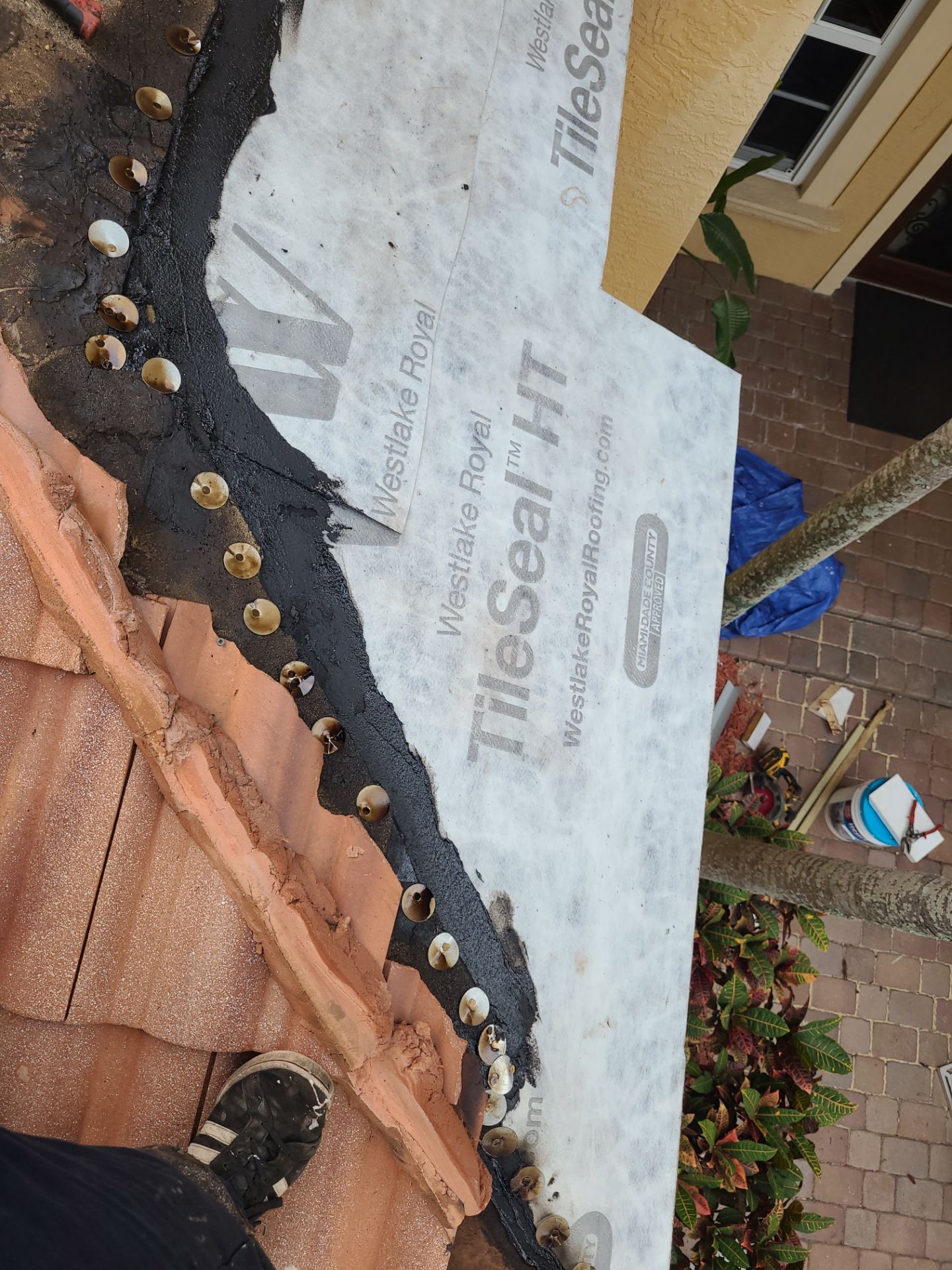 Concrete Tile Roof Repair using Concrete Roof Tile by Aastro Roofing