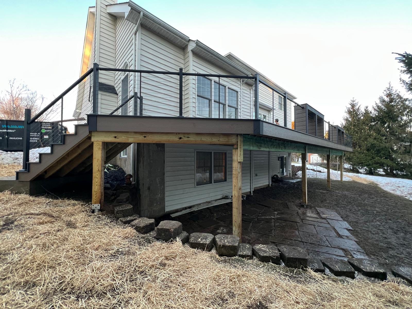 New Deck in Bernards, New Jersey by deck guardian