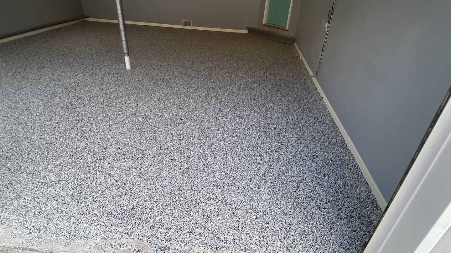 Garage using Domino  by Select Painting, Coatings & Garage Cabinets