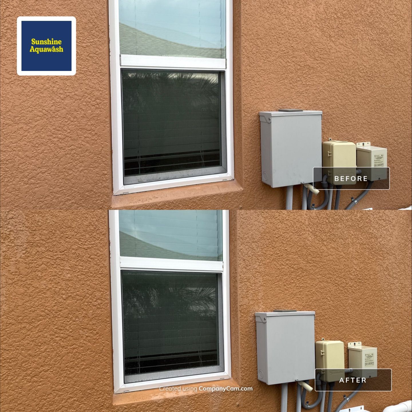 Full Exterior Cleaning – Two-Story House, Gutters, and Fence in Old Mill Preserve, Palmetto, FL by Sunshine AquaWash