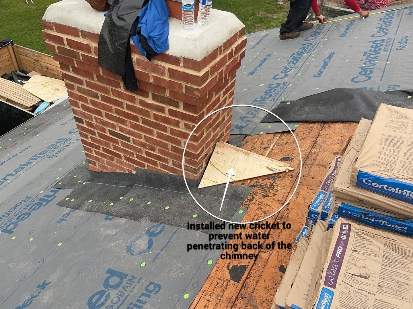Residential Roofing Installation using CertainTeed Shingles by Alpha Design Services