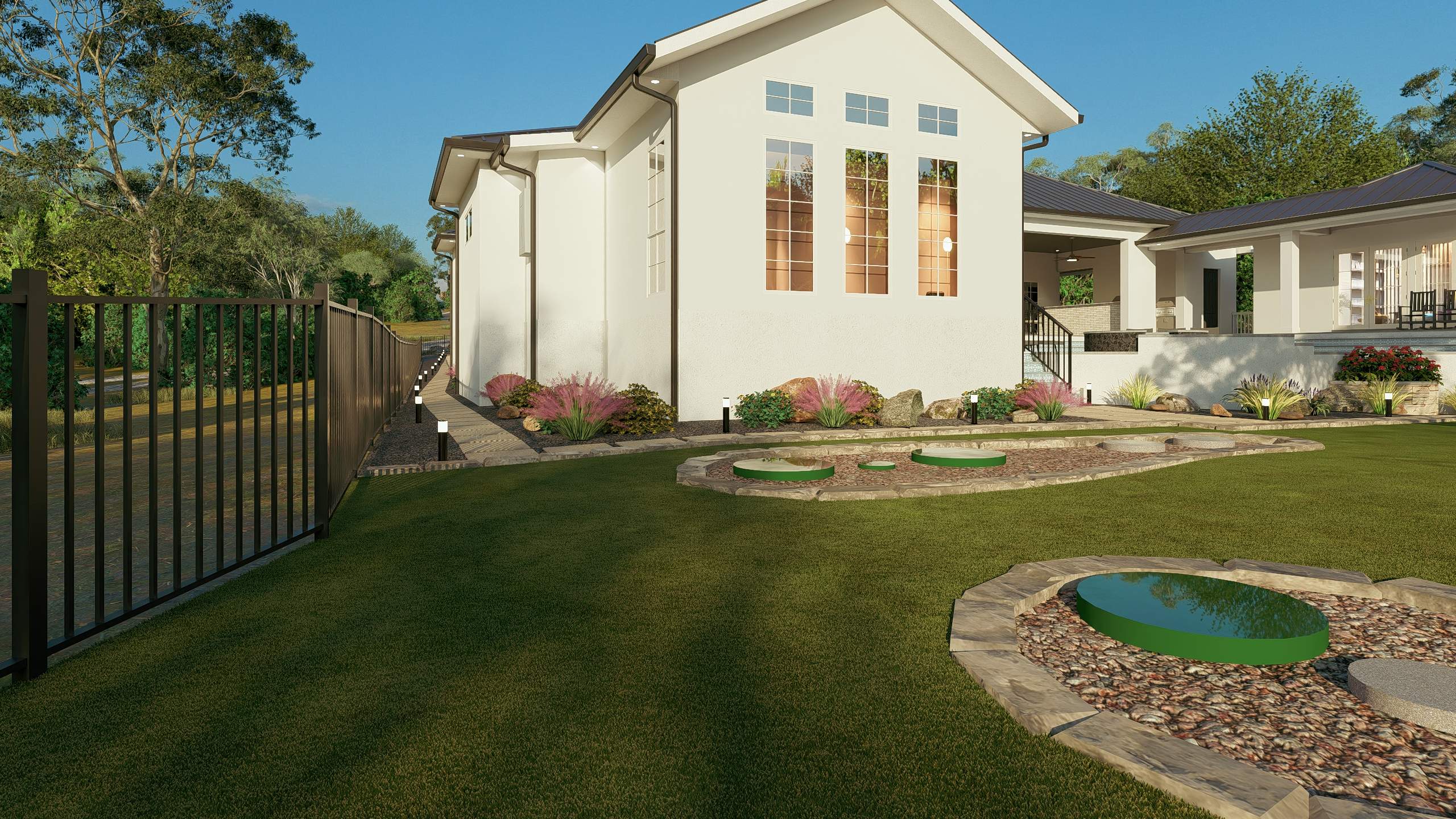 3D Design Render, San Antonio TX by Hole In One Lawns, LLC