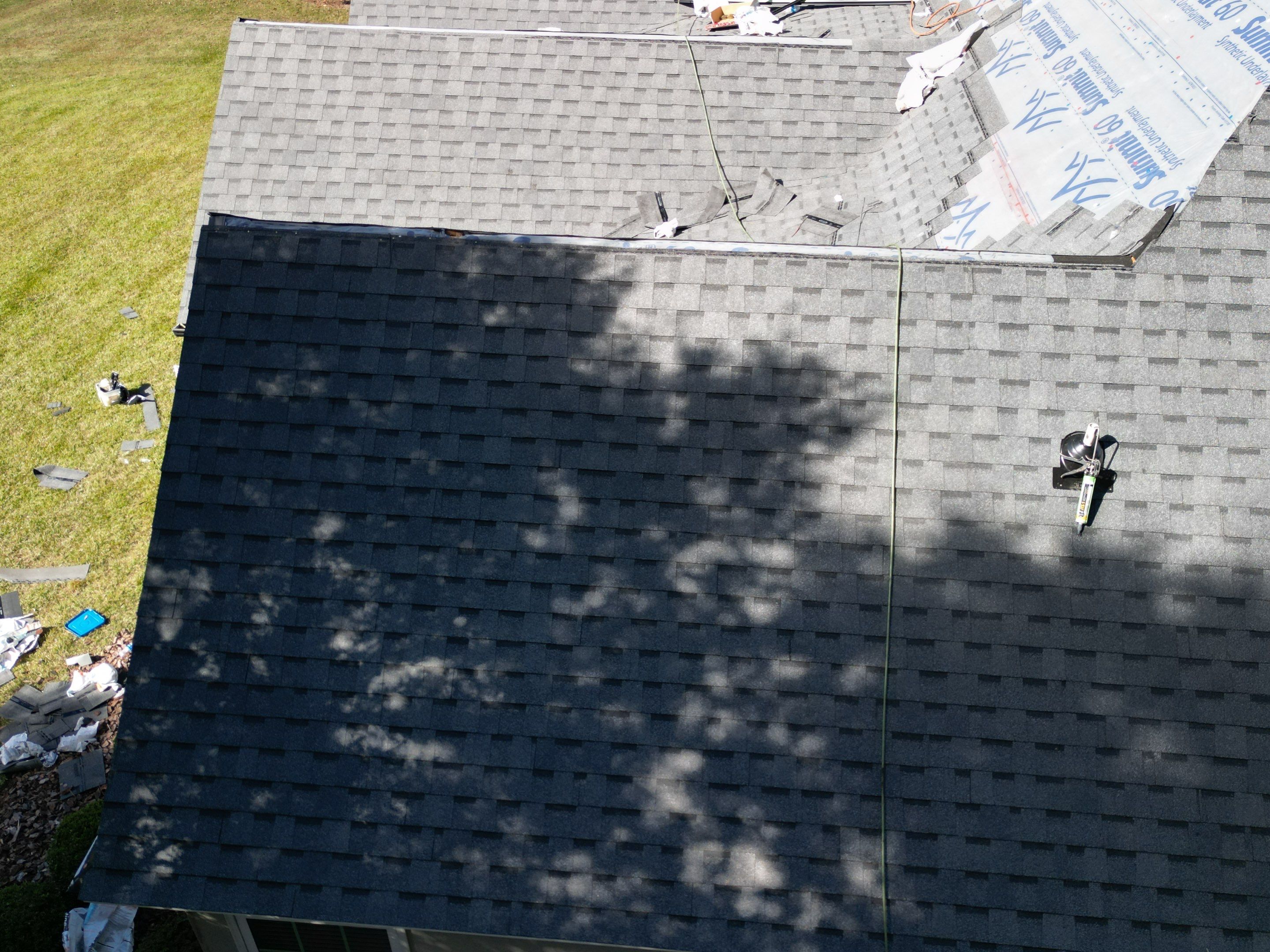 Residential Roofing Installation using Atlas Pinnacle Pristine Pewter by Talya Roofing