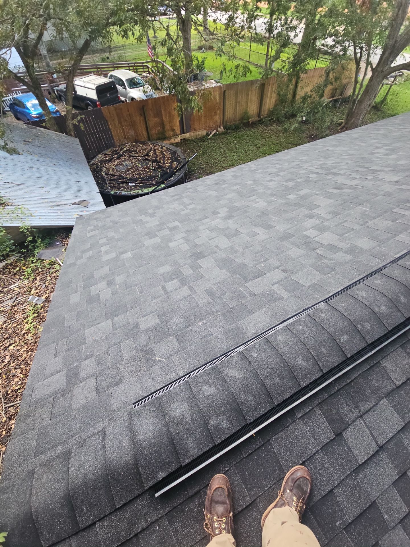 Residential Roofing Installation using Owen's Corning Duration (Lifetime) Shingles by Roof Repair Company