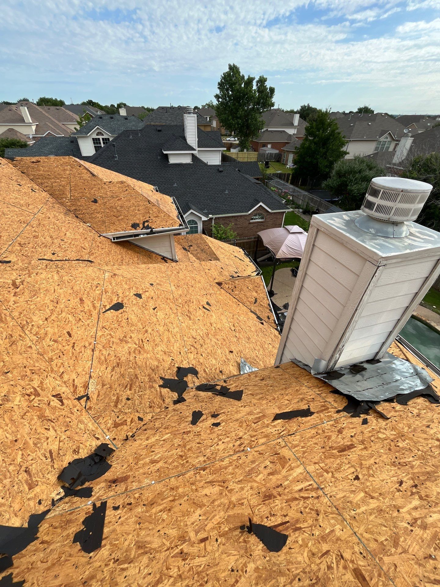 Storm Restoration Project by Berry Good Roofing 