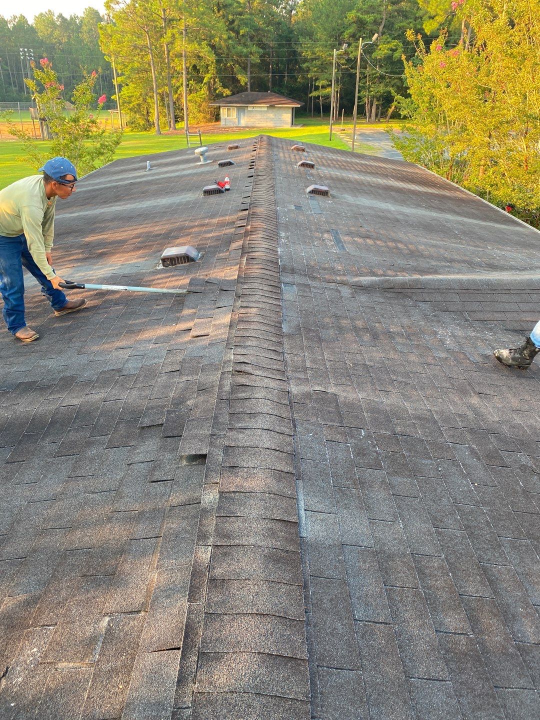 Commercial Roofing Installation using Roof Replacement by American Roofing & Construction LLC