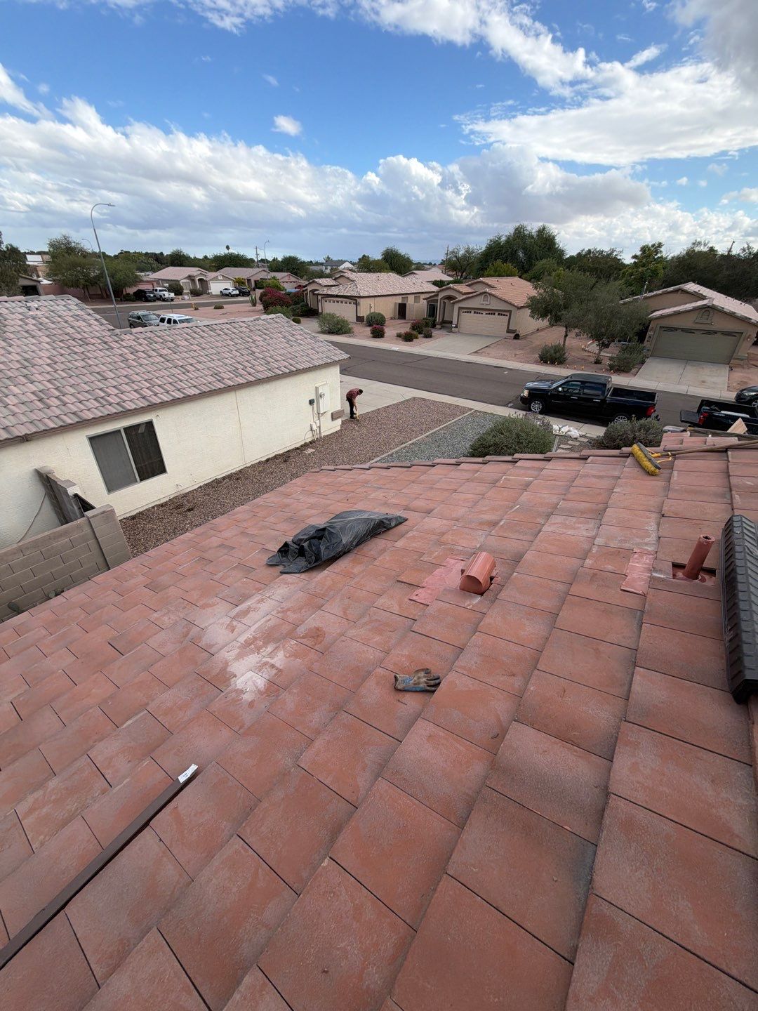 Project in Peoria, AZ by Saint Roofing