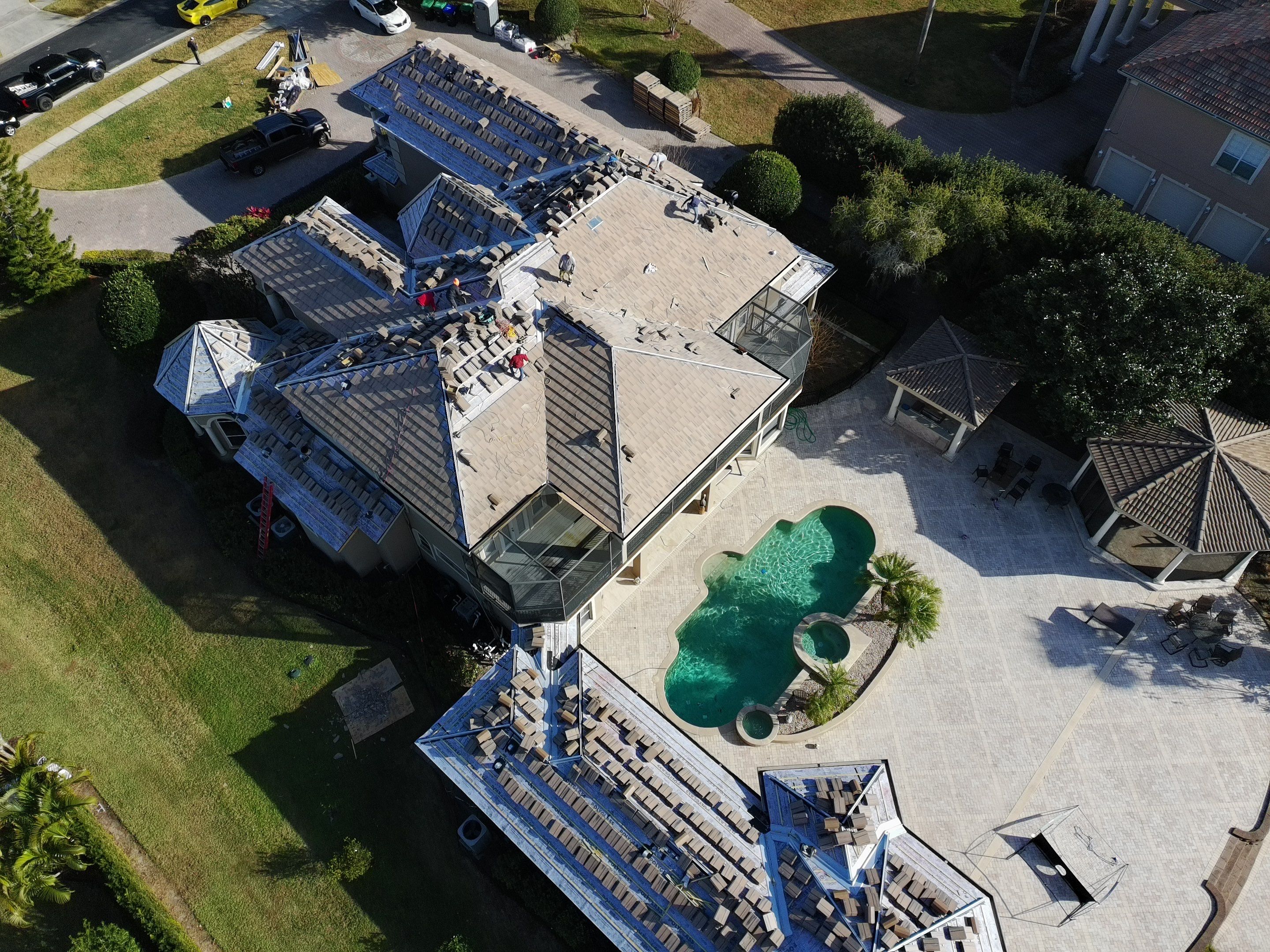 Mediterranean Tile Roof Replacement and Leak Remediation in Orlando by Fortified Roofing Solutions Corp.