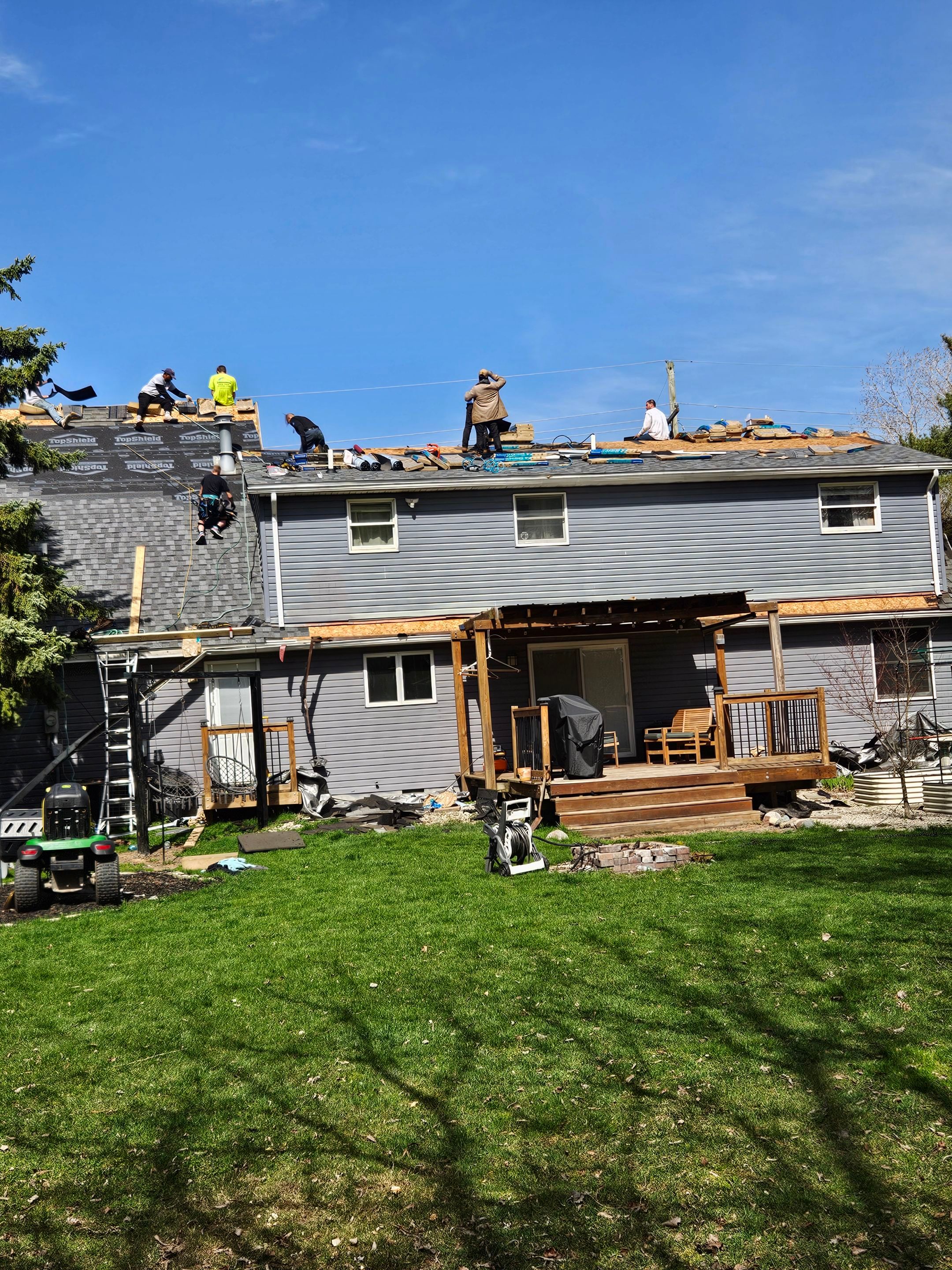 Residential Roofing Installation using CertainTeed - Landmark - Pewter by JNR Roofing LLC