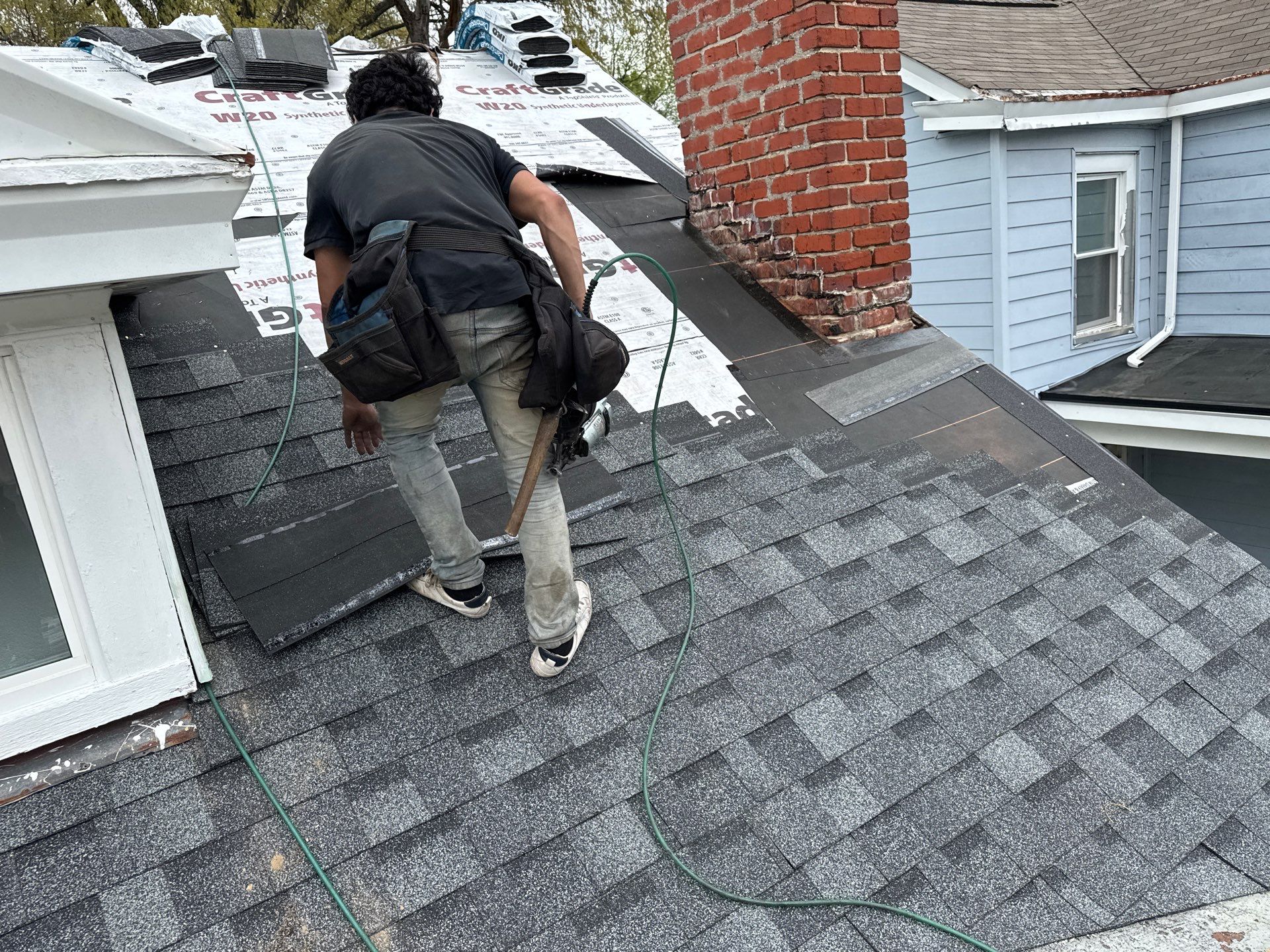 Residential Roof Replacement in Richmond  by Cade Construction