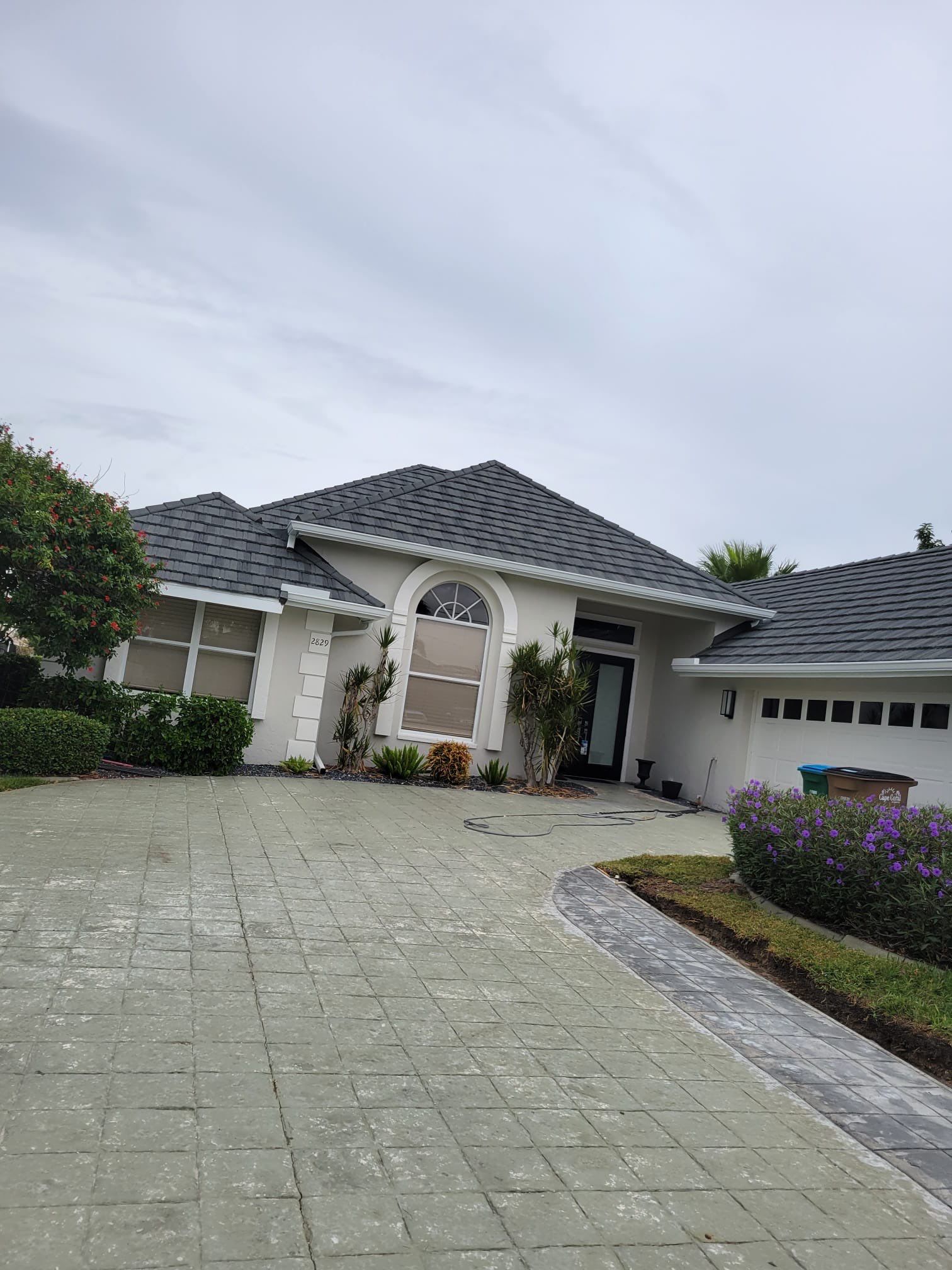 SW Cape Coral Stone Coated Steel Roof Installation by Four Peaks Roofing
