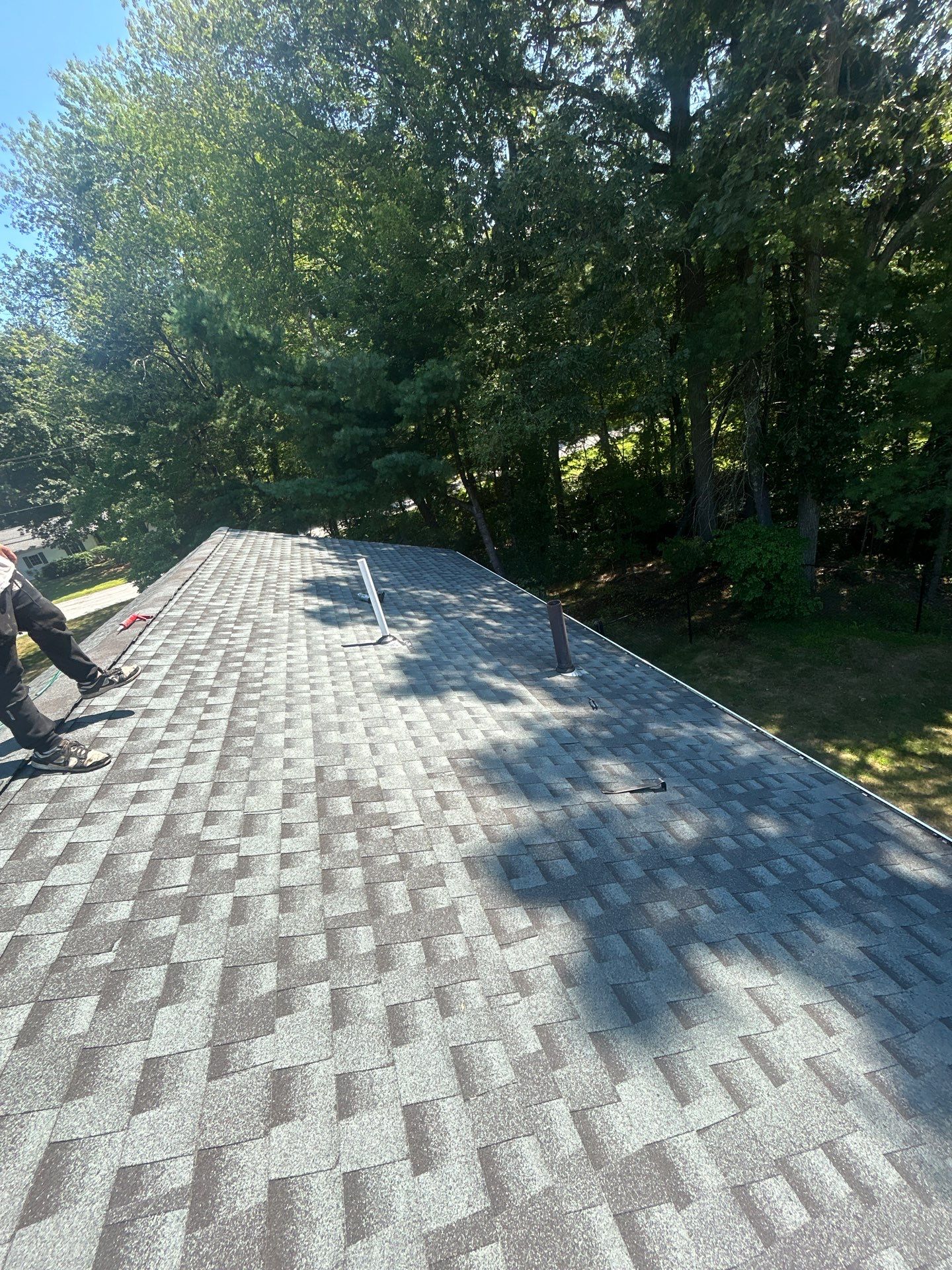 Roof Repair with Shingle Replacement – Chelmsford, MA by Mighty Dog Roofing of Greater Middlesex County