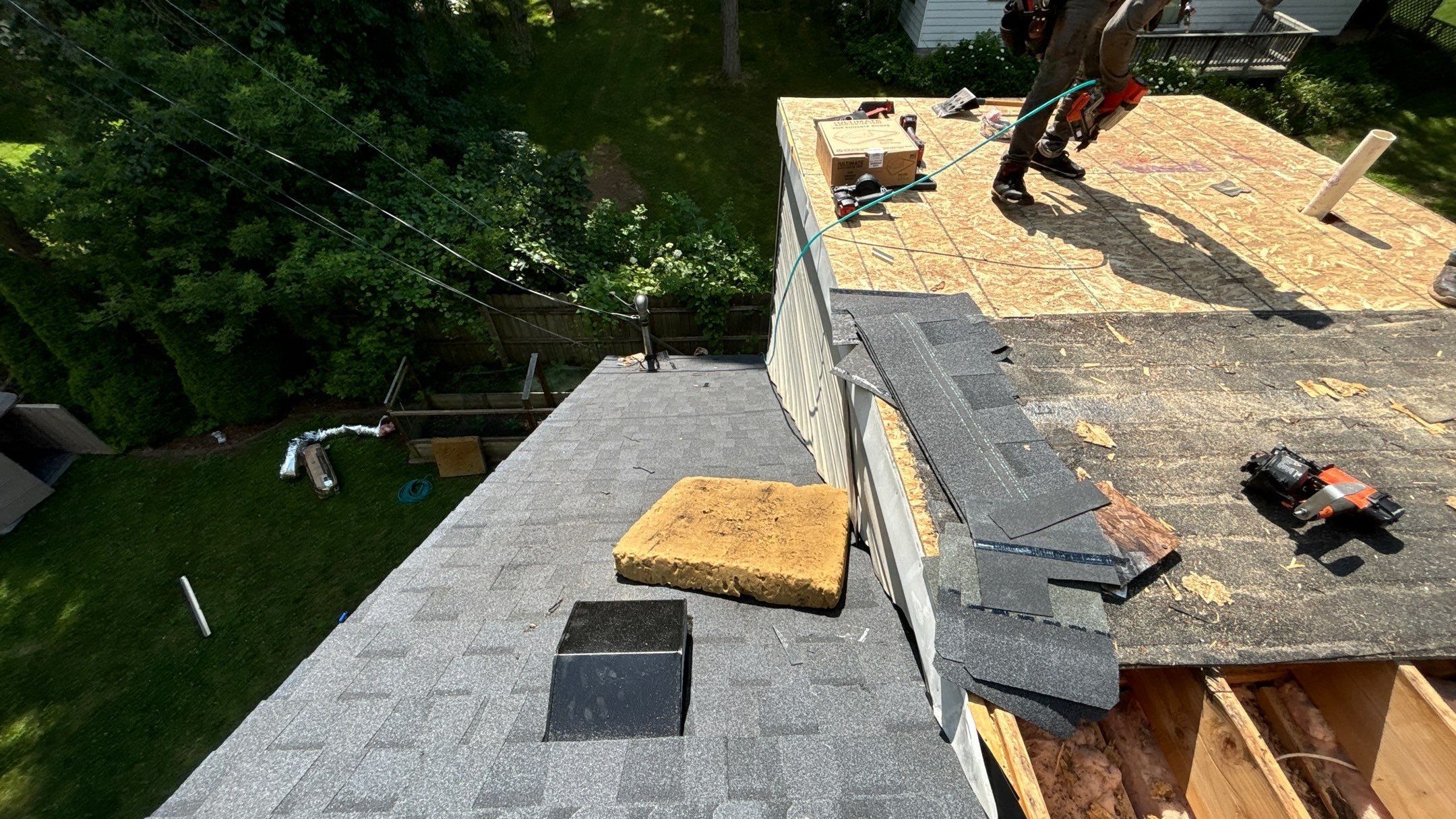 Roof Replacement using CertainTeed Landmark by 180 Contractors