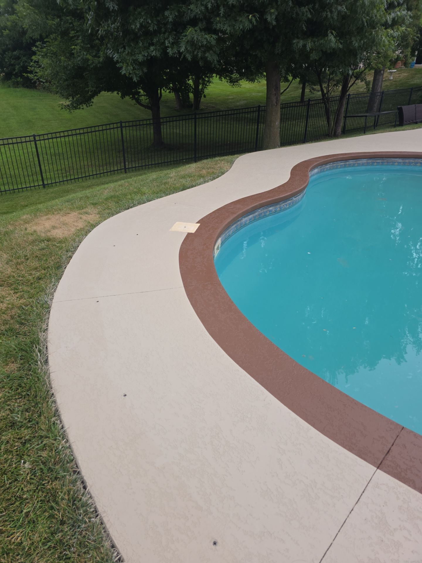 Pool Deck Refresh- Kansas City, MO by Big Red Decorative Concrete, LLC