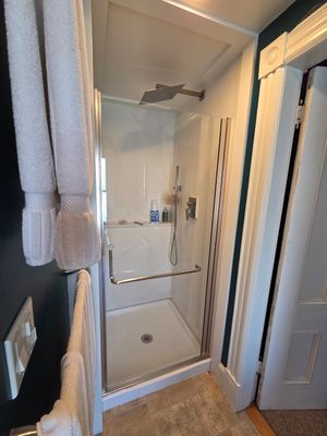 Shower using Alumax Shower