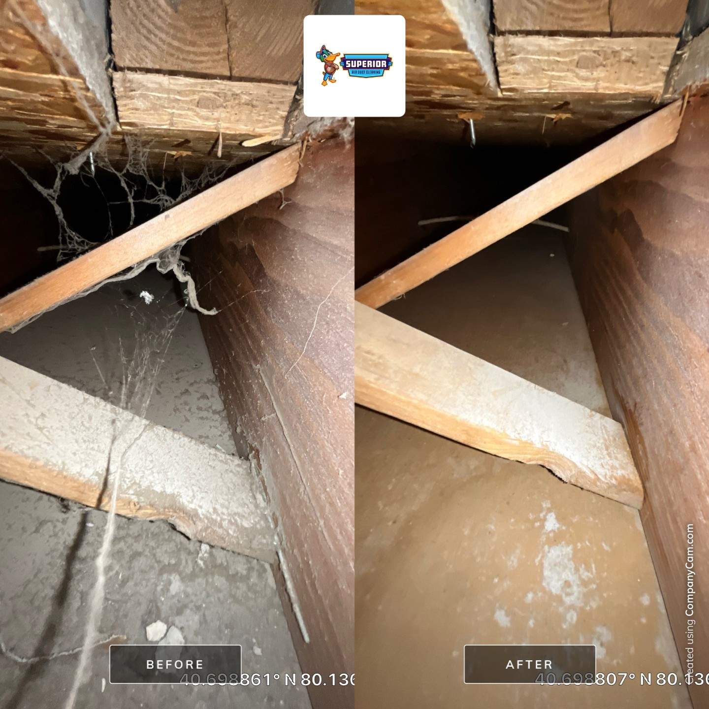 Air Duct Cleaning With a Vacuum Truck in Cranberry Township, PA by Superior Air Duct Cleaning