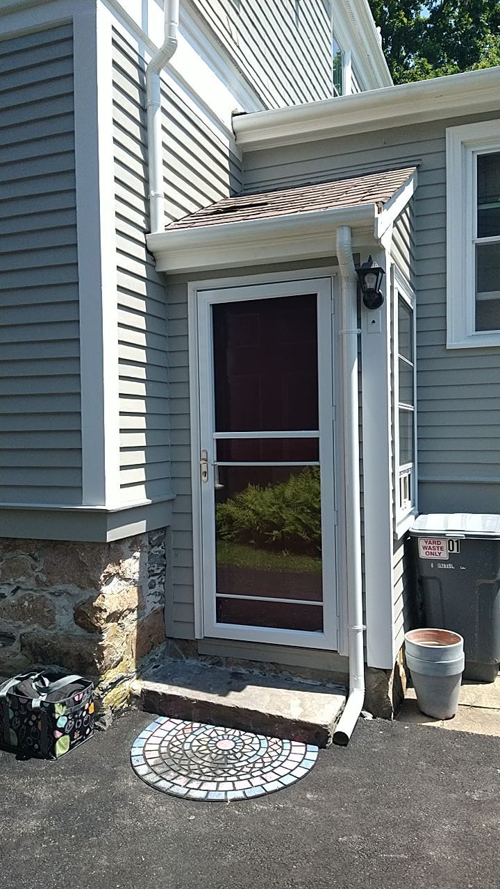 Newport, RI Gutter Installation using 4x5 FiberGlass Gutter by Gutter Pro Enterprises