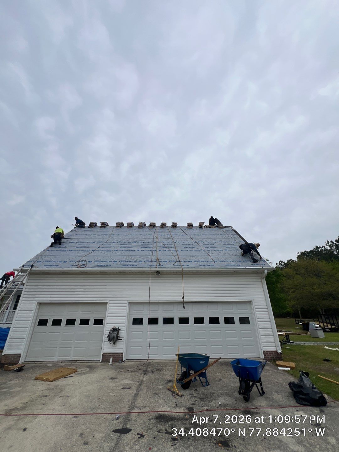 Insurance Claim Roof Replacement – Rocky Point NC by RGR Construction and Roofing, LLC