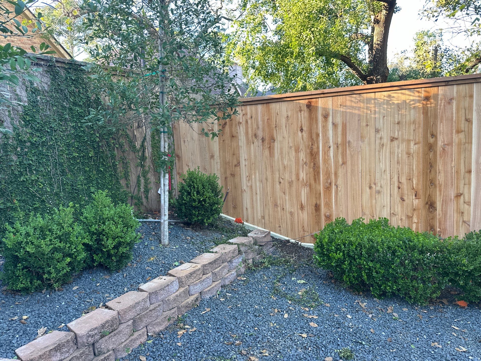 Fence Installation for Poolside Paradise by Tim's Fences