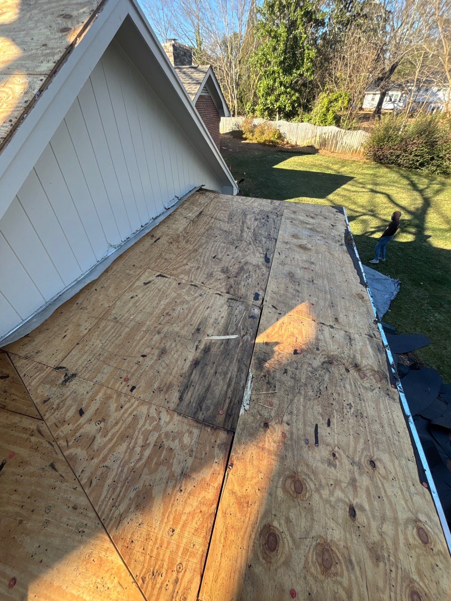 Roof Replacement in Greenville, SC | GAF Timberline HDZ Weathered Wood by Roofers LLC