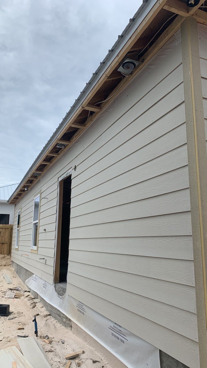 Soffit and Fascia Replacement and Gutter Installation using K-Style Gutters by Gutter Professors