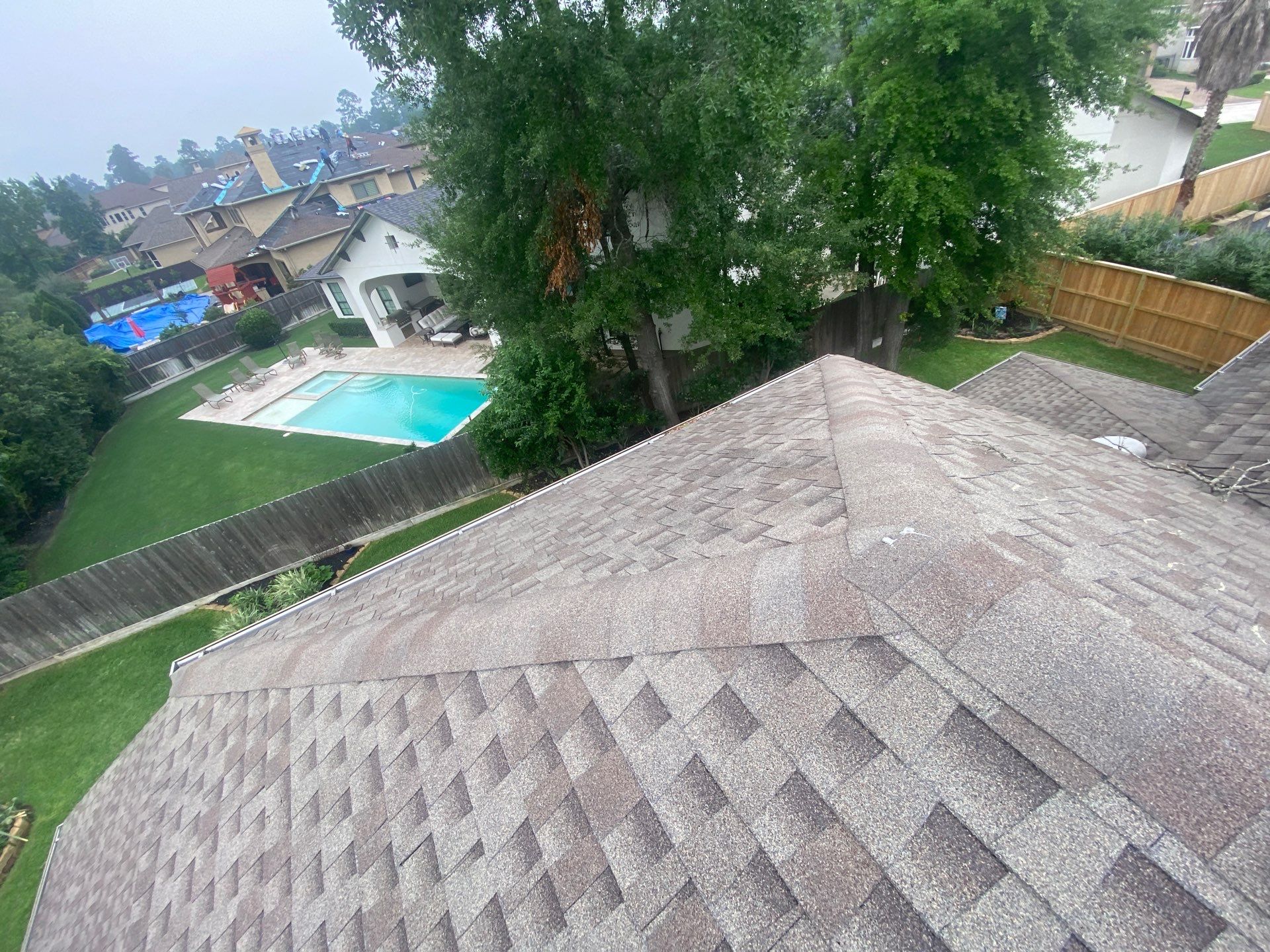 Residential Roofing Repair using Owen's Corning Duration (Lifetime) Shingles by Roof Repair Company