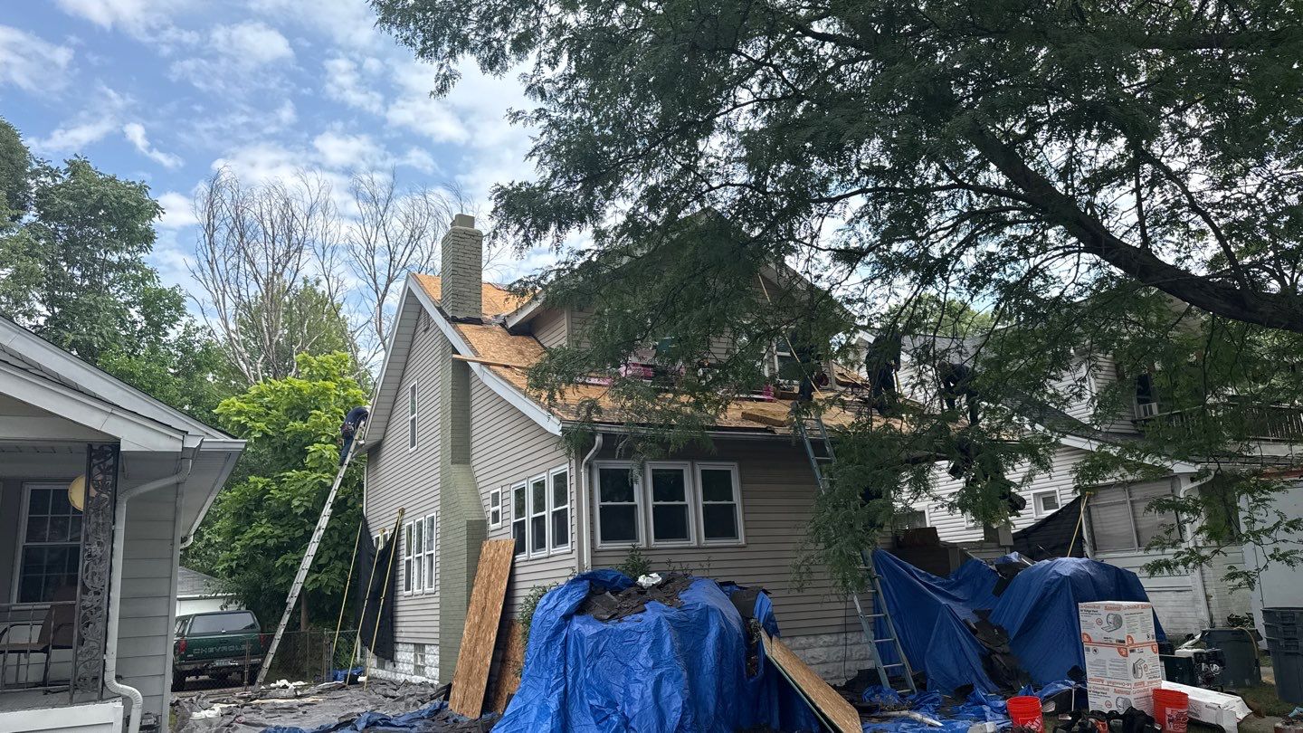 Roof Replacement using Owens Corning Driftwood by 180 Contractors