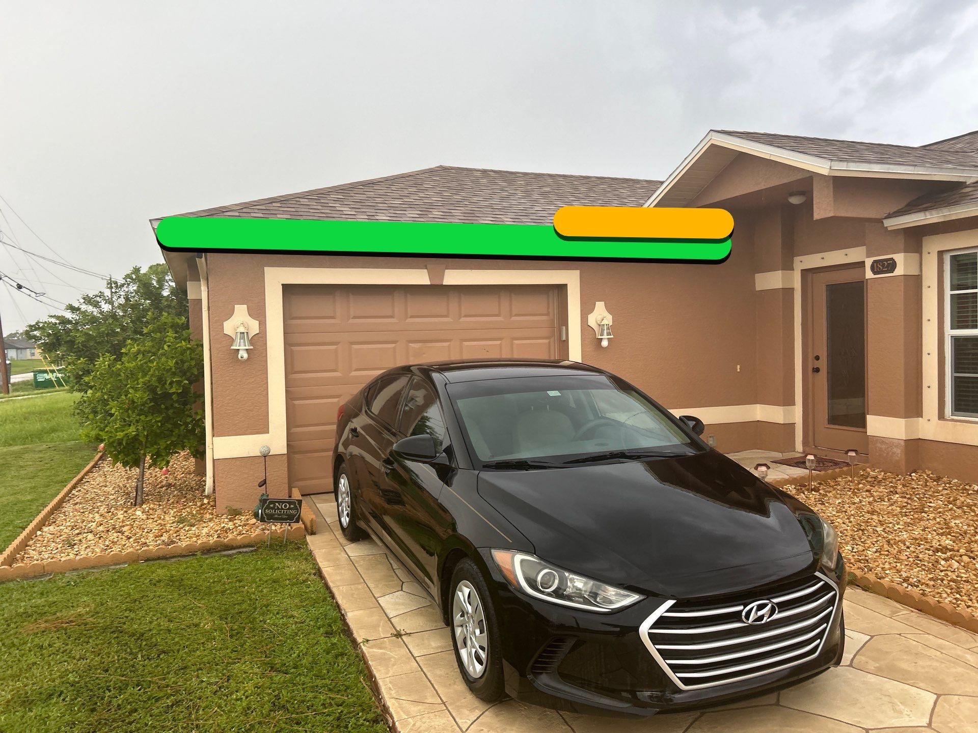 Linen seamless gutters and downspouts installation in Sarasota, FL by Gutter Professors