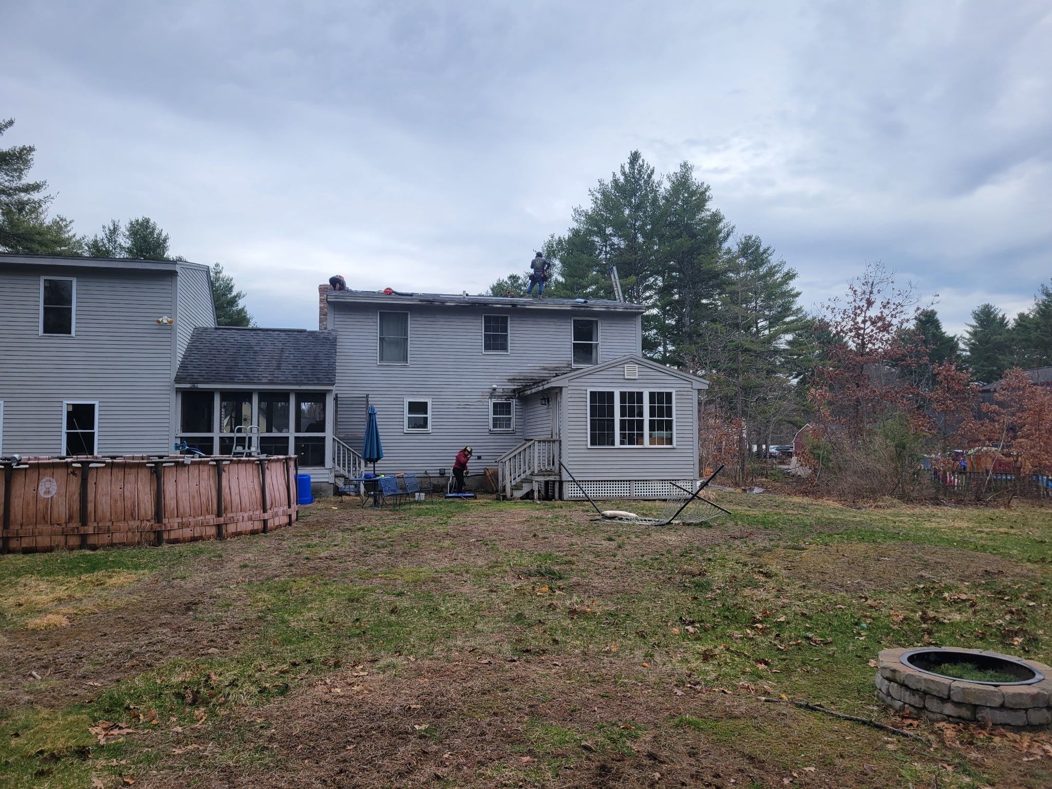 Residential Roof Replacement and IKO Cambridge Shingle Installation in Berwick by Tall pine roofing