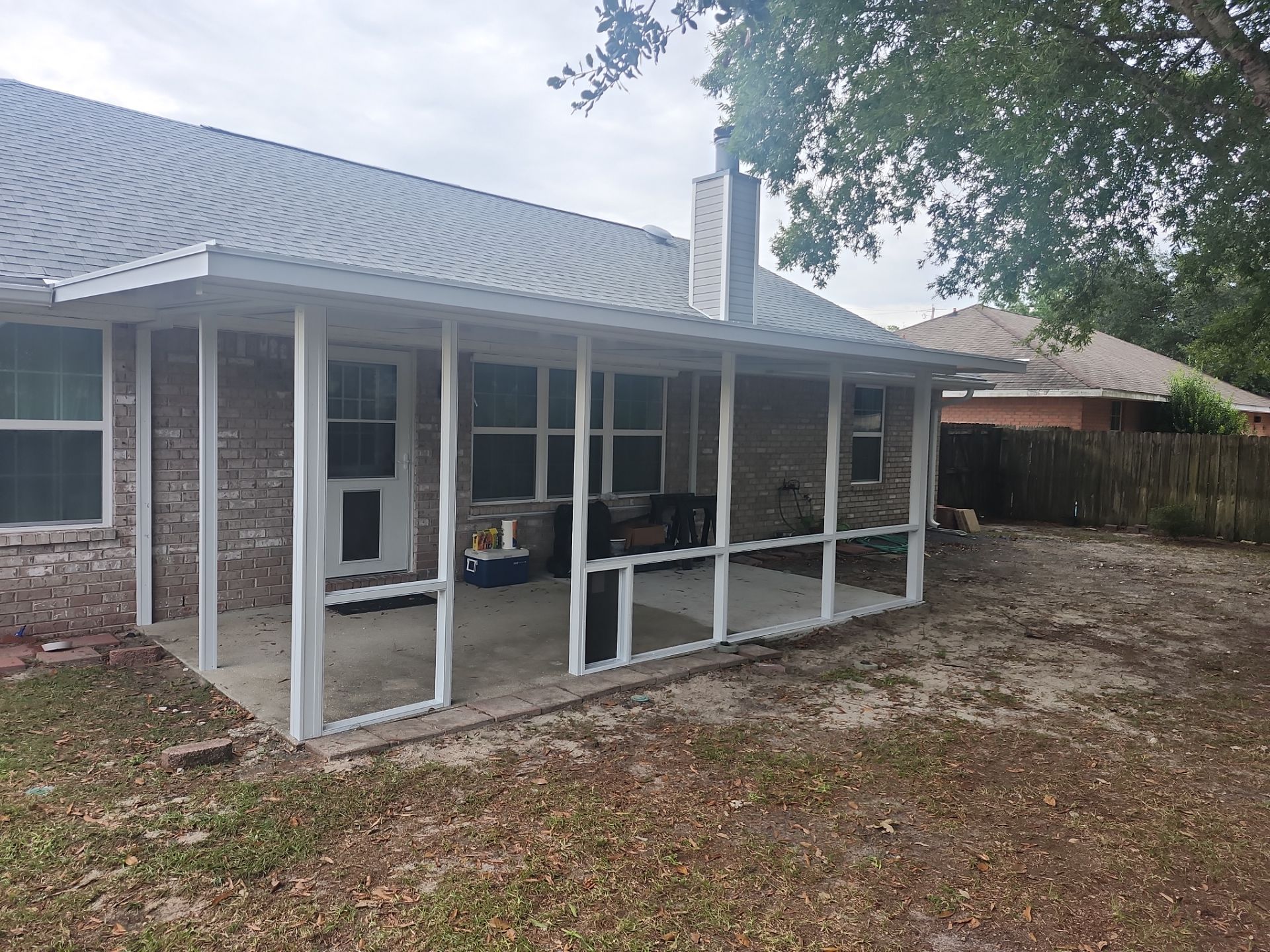 Screen Room w/Colorbeam by Titan Sunrooms