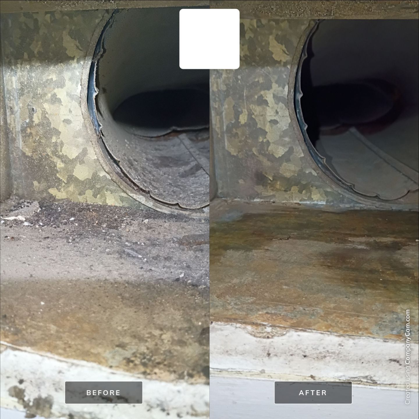 Project in Columbus by Voyager Air Duct Cleaning