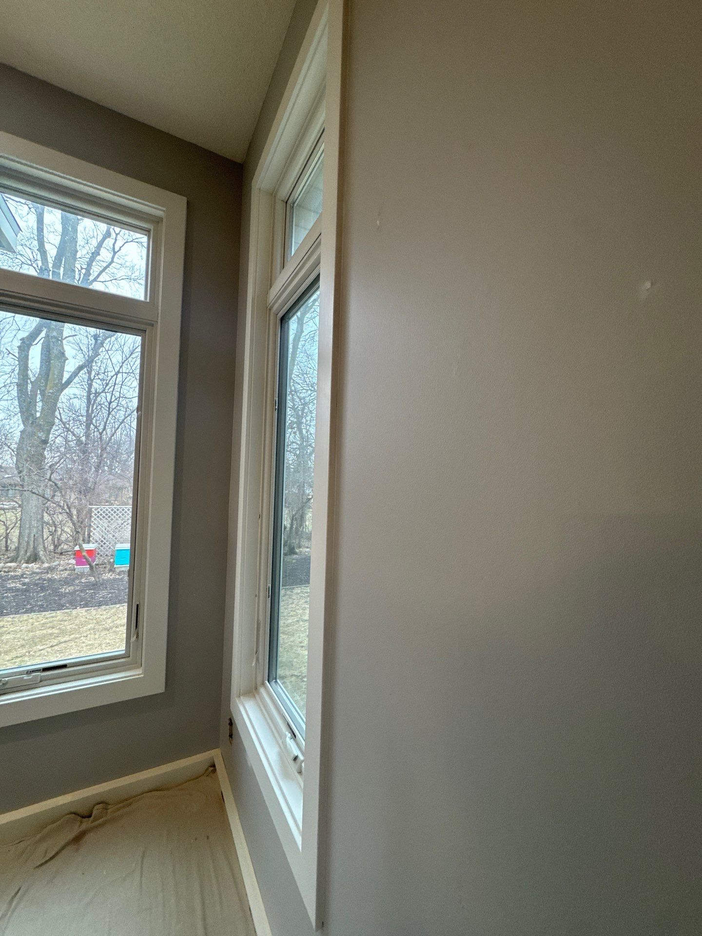 Residential Interior Wall Repaint | Foyer, Stairwell, Hallway & Living Room by Midwest Paint LLC
