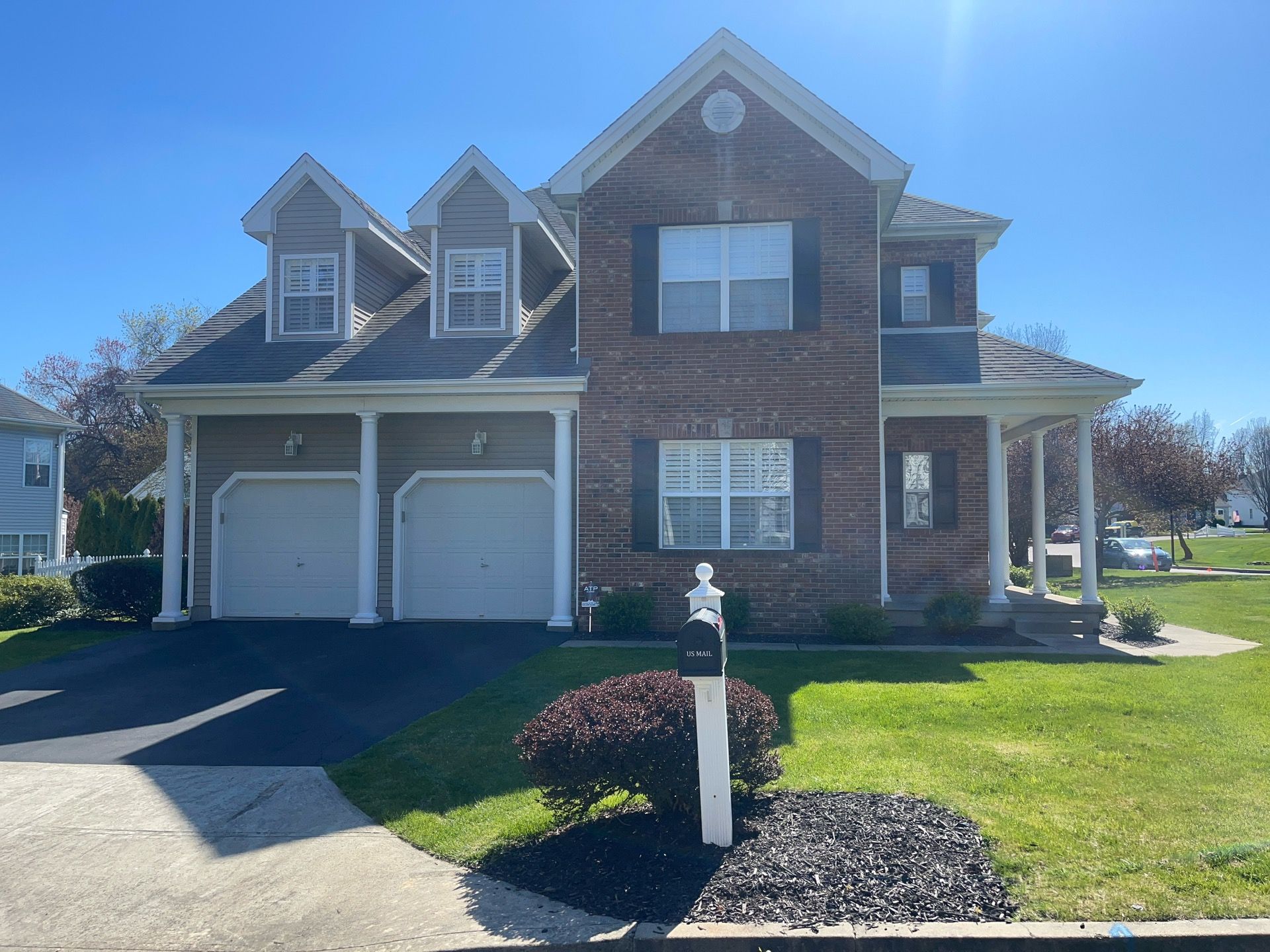 Residential Roofing Installation using Tamko Rustic Black by A Plus Exterior