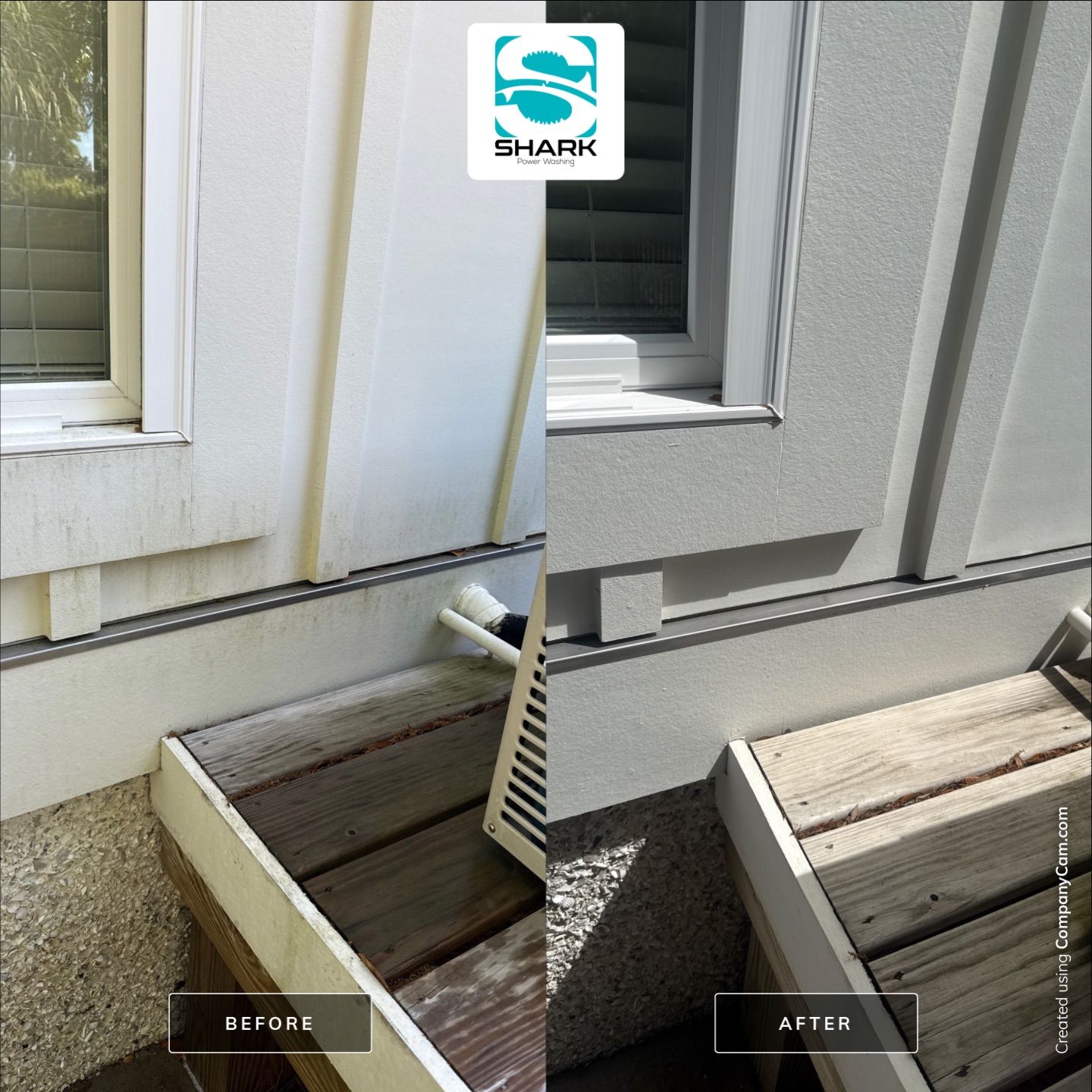 Exterior House Wash by Shark Power Washing