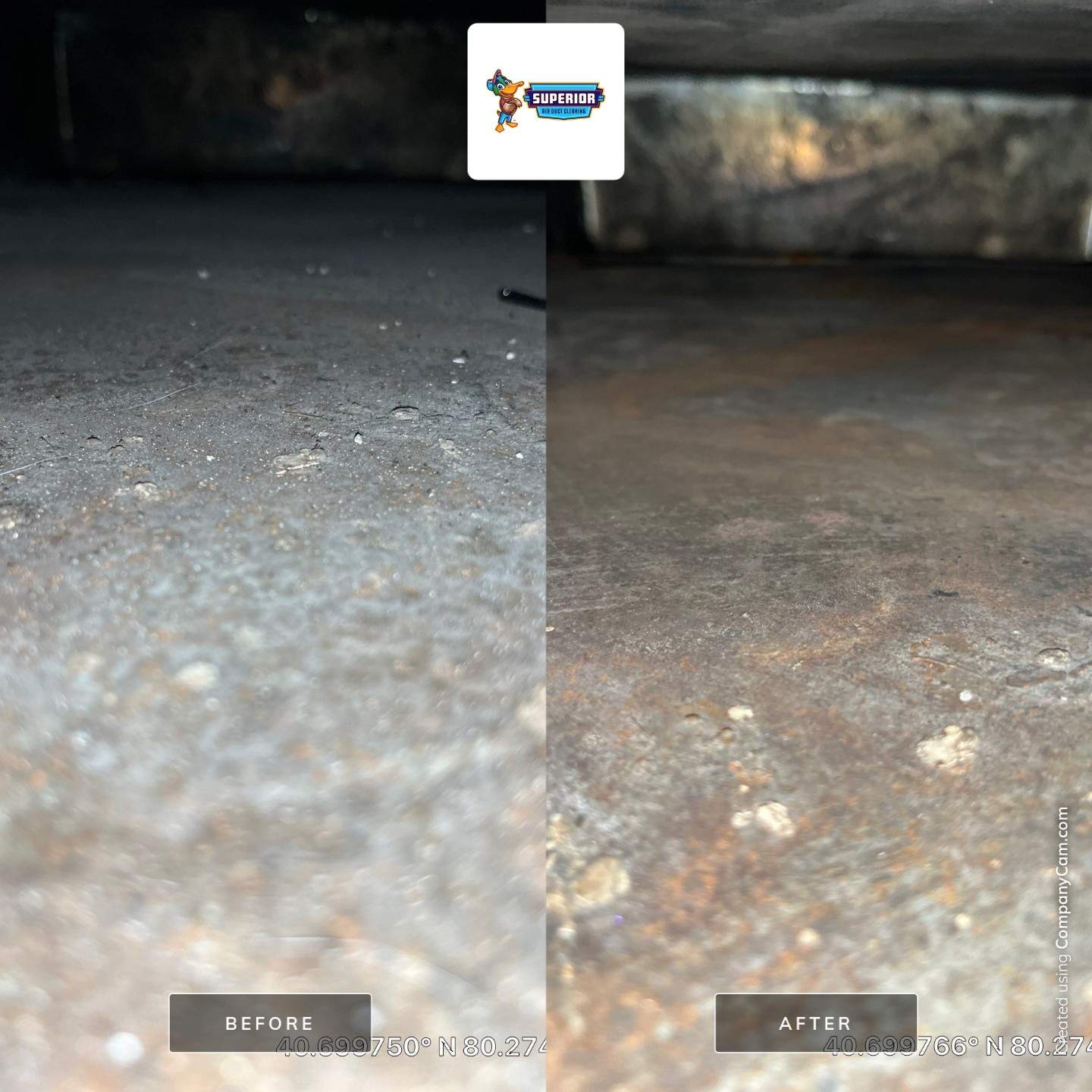 Air Duct Cleaning With a Vacuum Truck in Rochester, PA by Superior Air Duct Cleaning