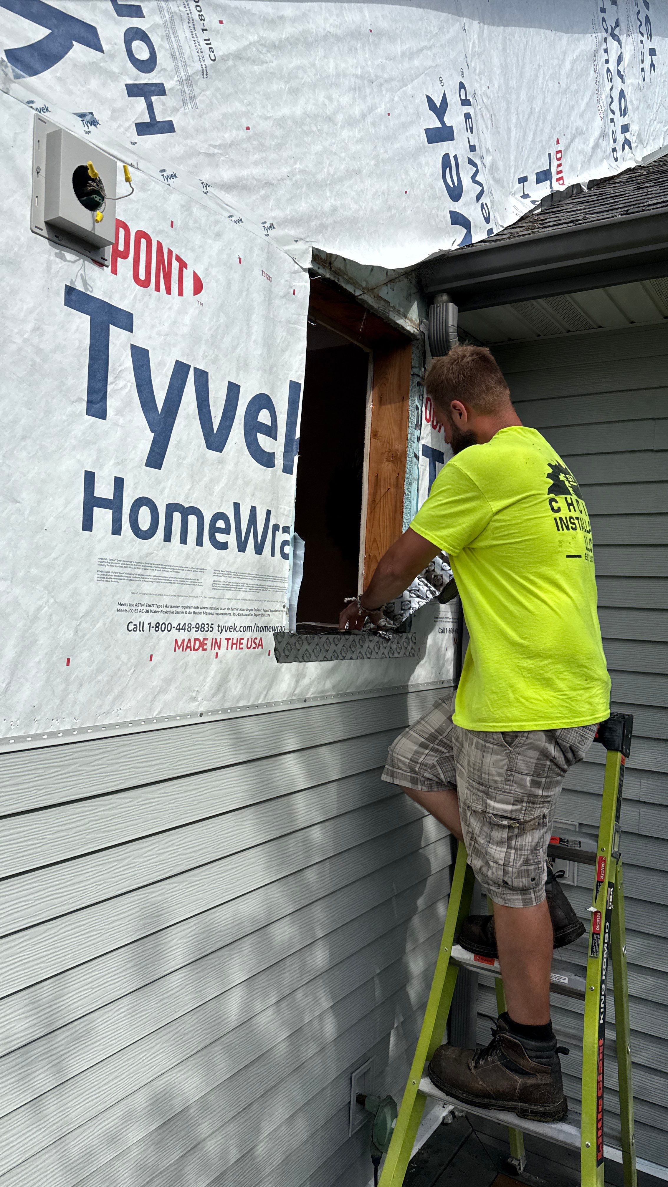 Siding and window replacement by United Windows and Siding LLC