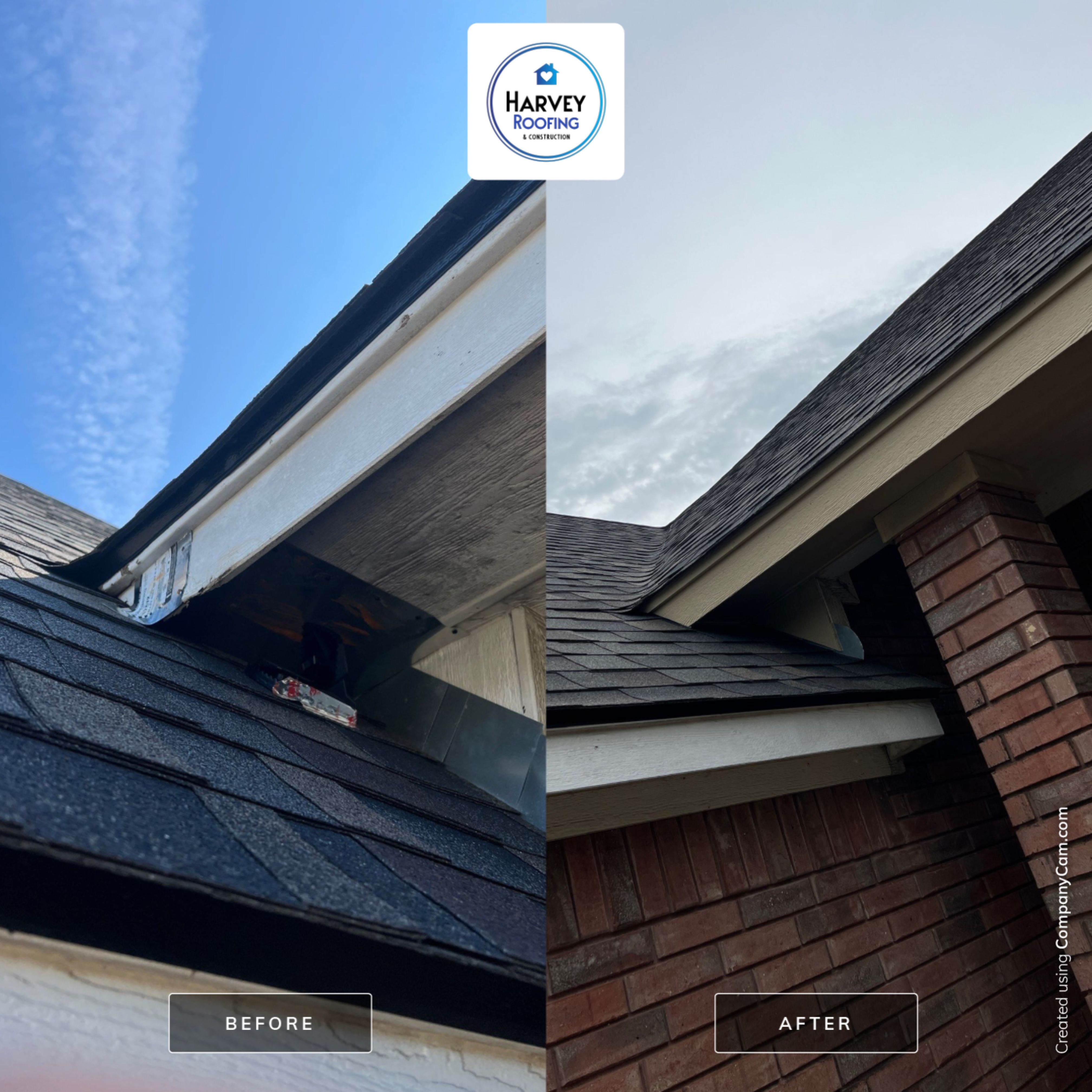 Exterior Repair using Various Exterior Products by Harvey Roofing & Construction