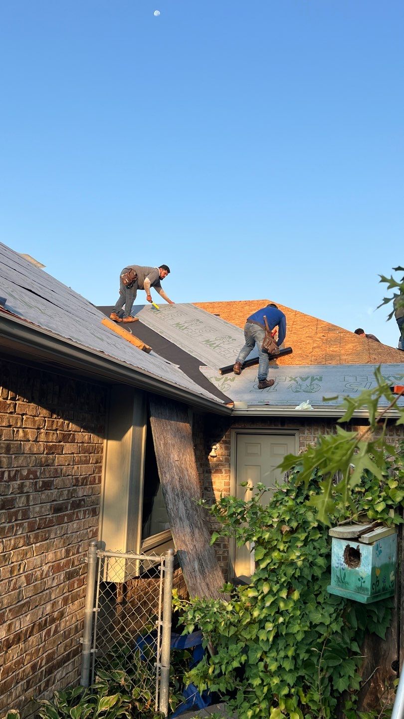 Residential Roofing Installation using GAF Natural Shadow  by A & H Roofing and Contracting