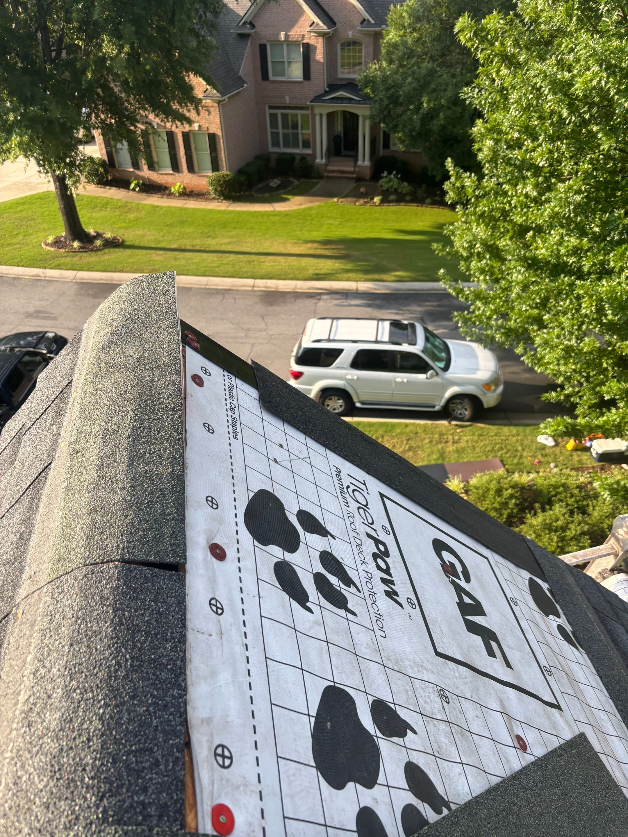 Woodleaf Park Drive Mableton Roof Replacement  by Dom Roofing & Restoration
