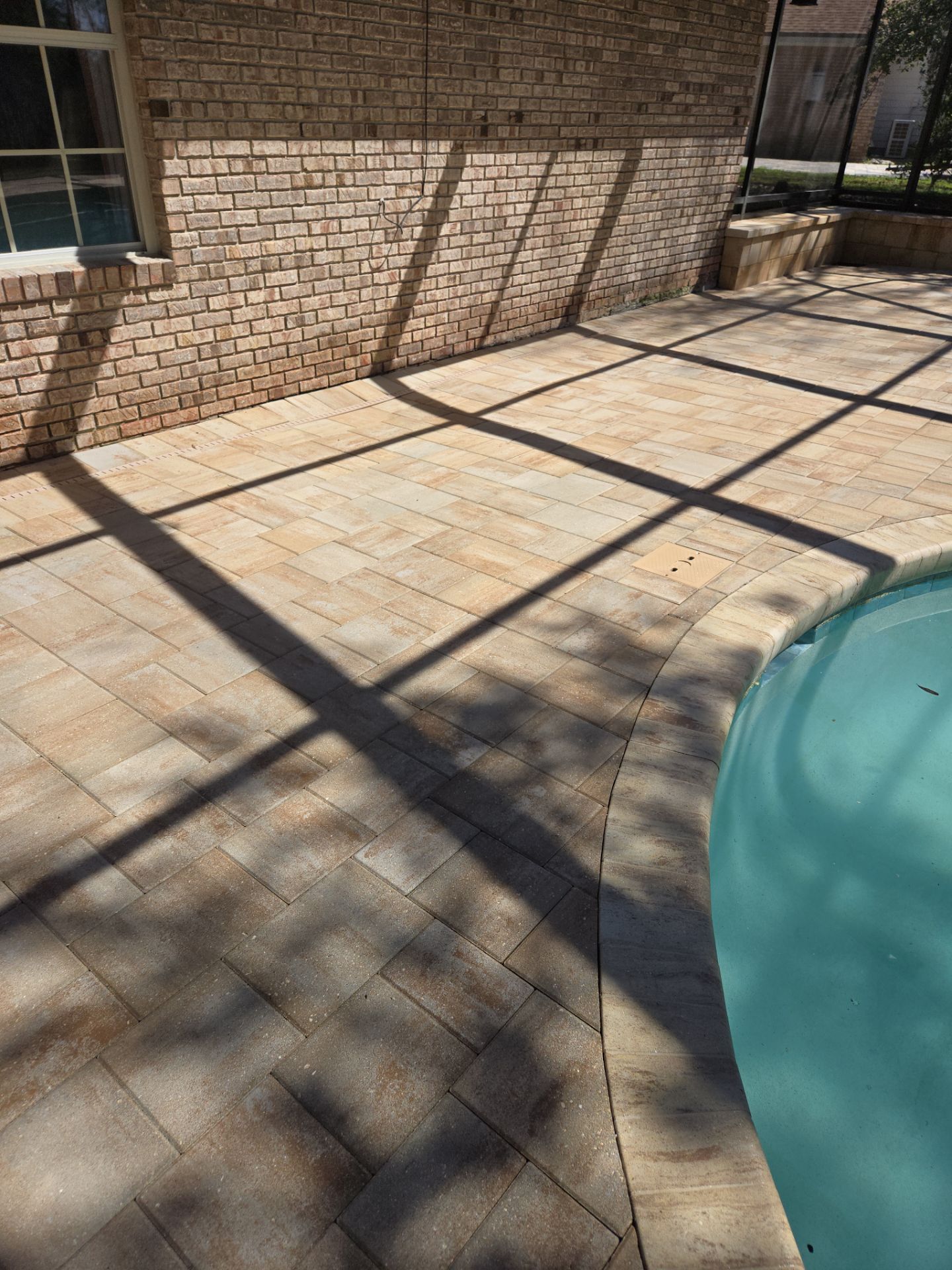 paver patio using Concrete Sealant by DuraSeal