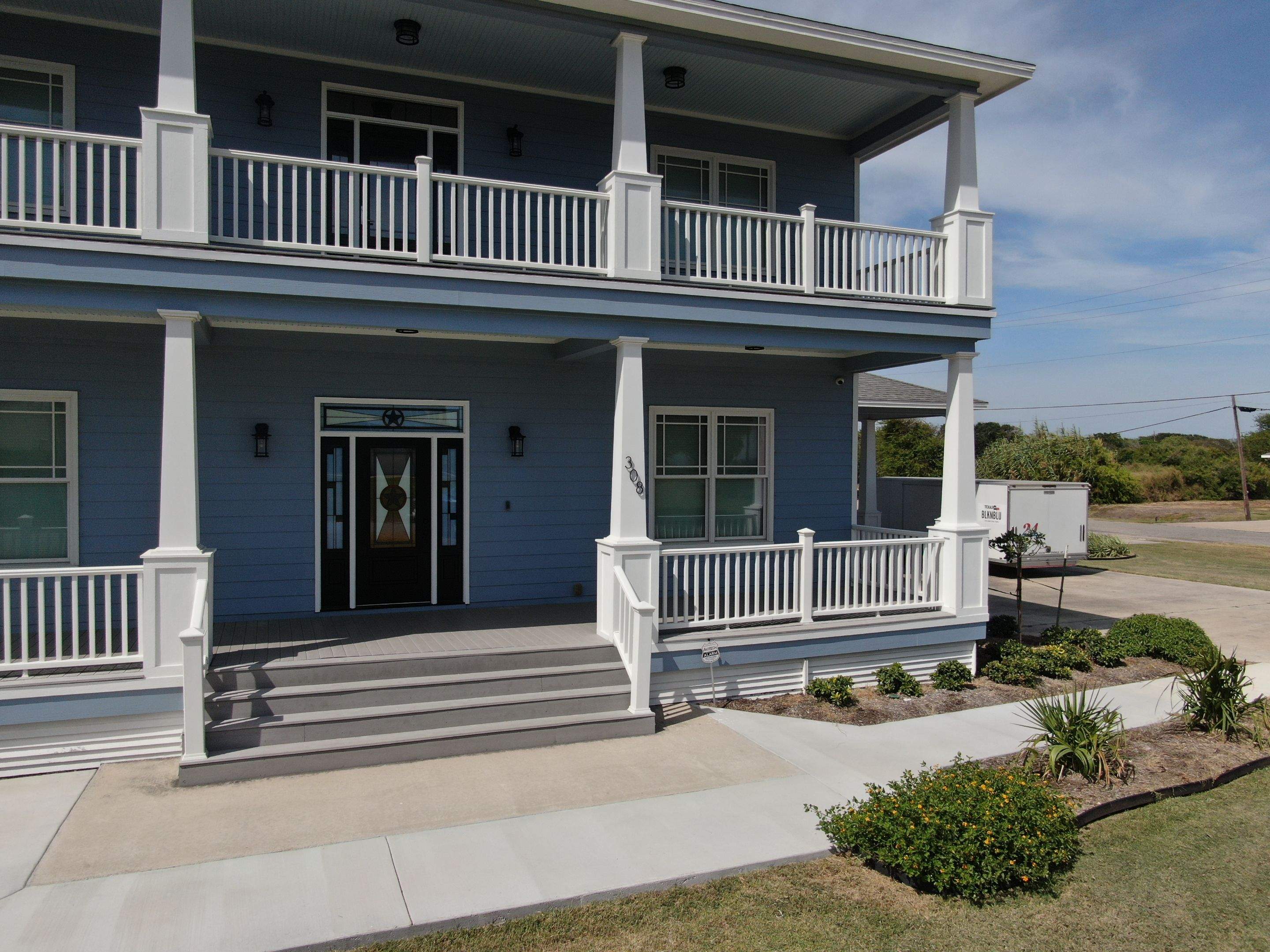 Portland Shore Porch Build and Custom Doors by Bayfront Roofing and Construction